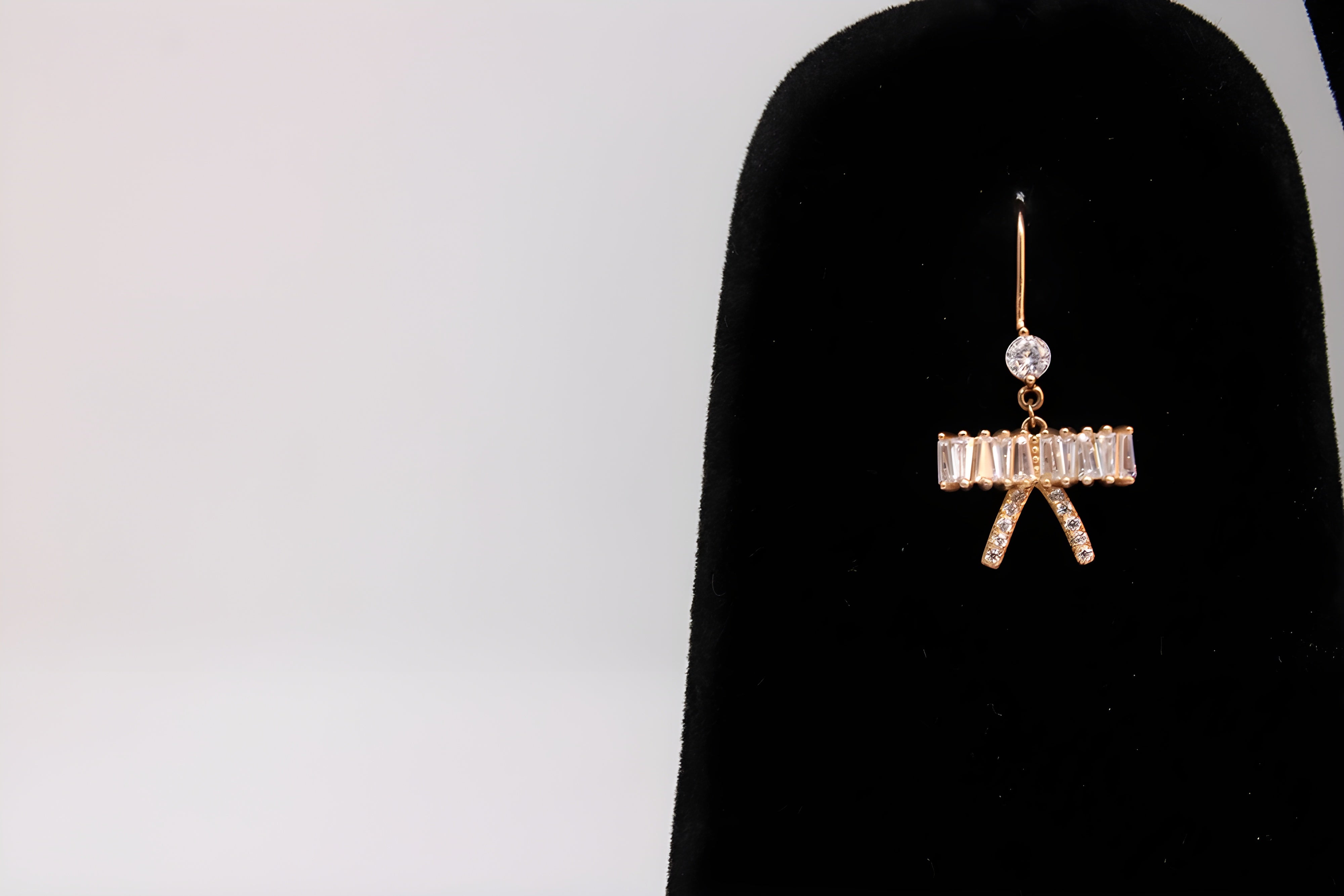 VeeLux Premium Silver Mirage Silver Earrings
