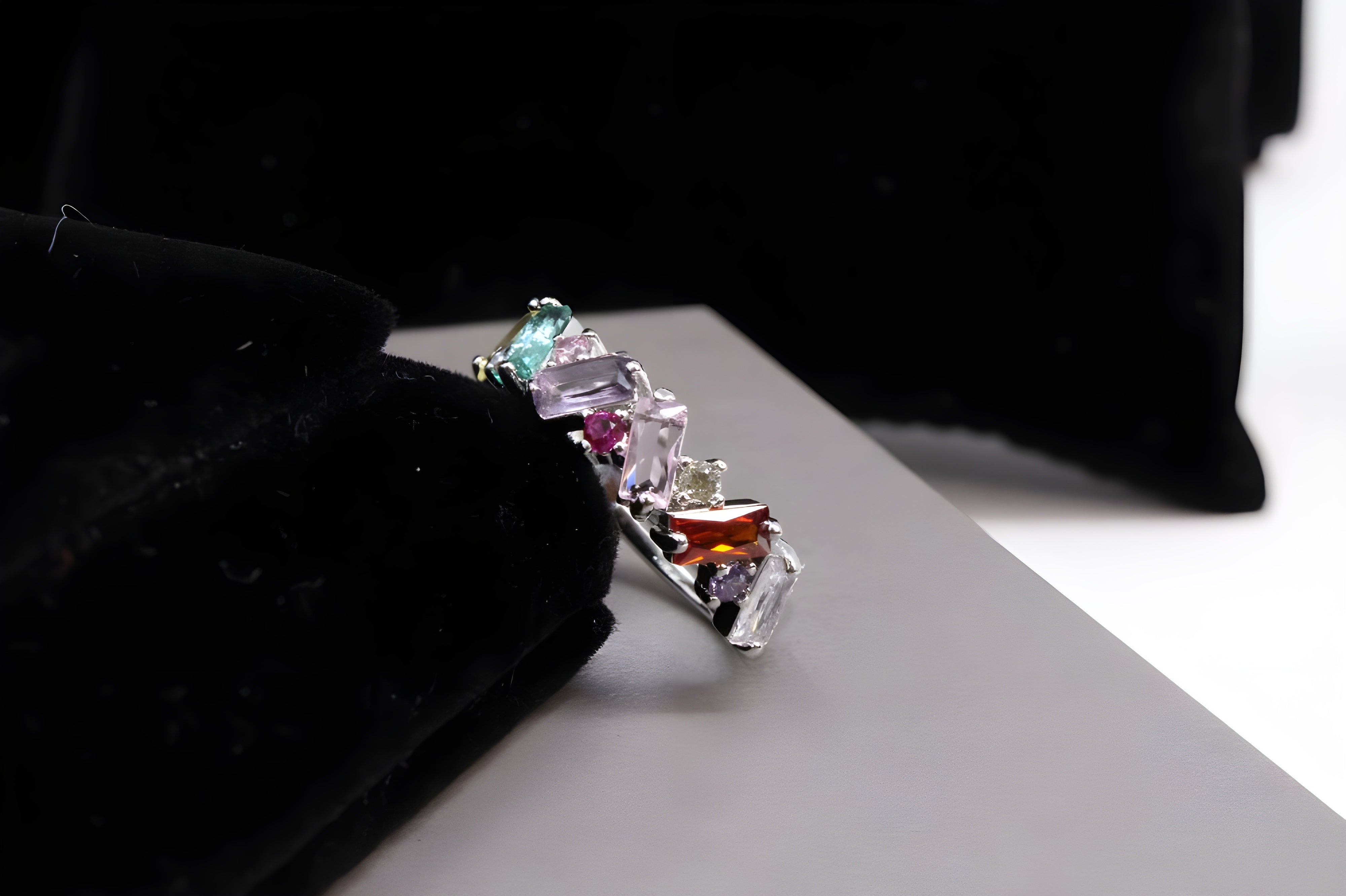 Velvet Whirlwind Ring