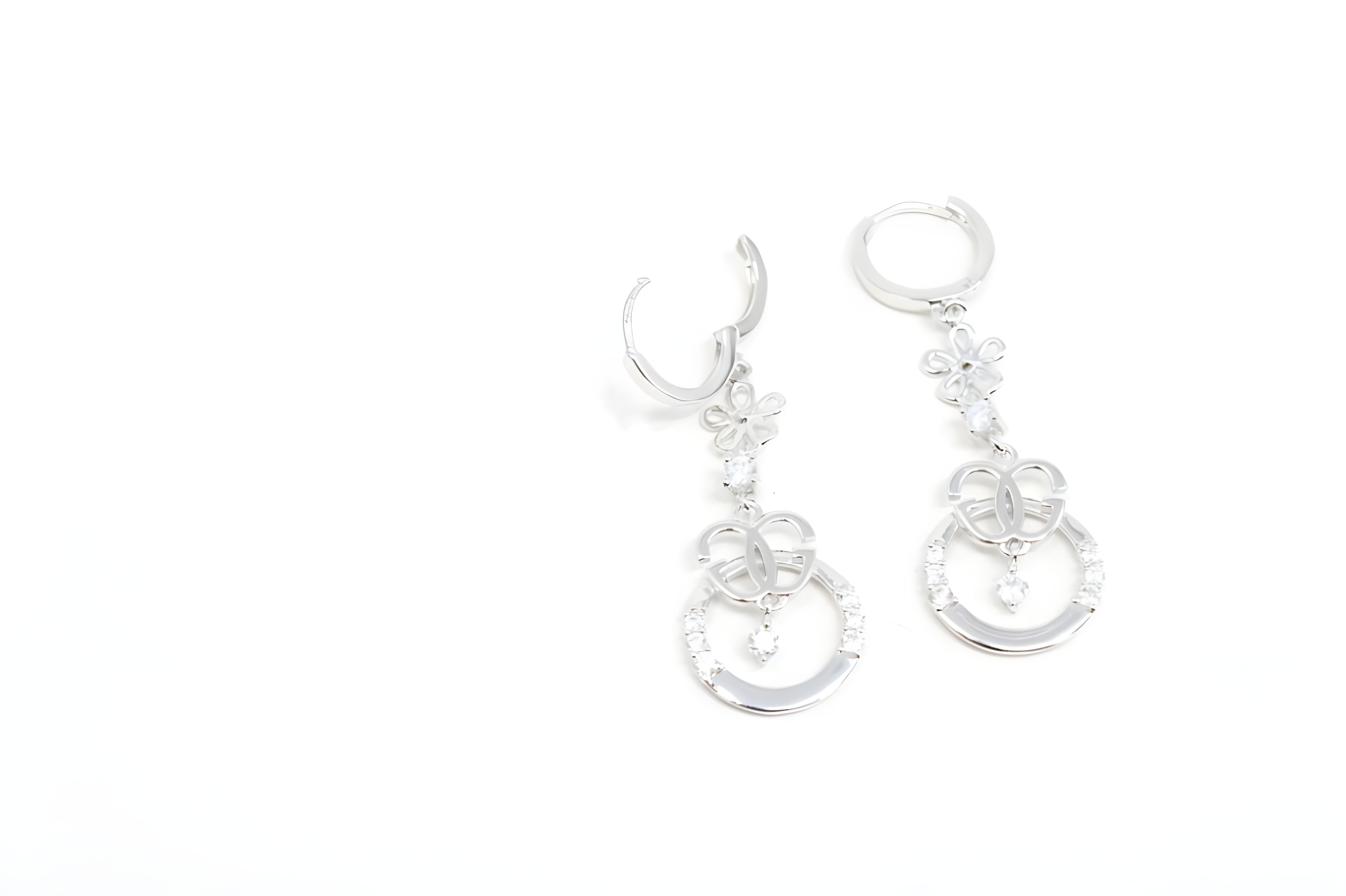 Whispering Silver Symphony Earrings