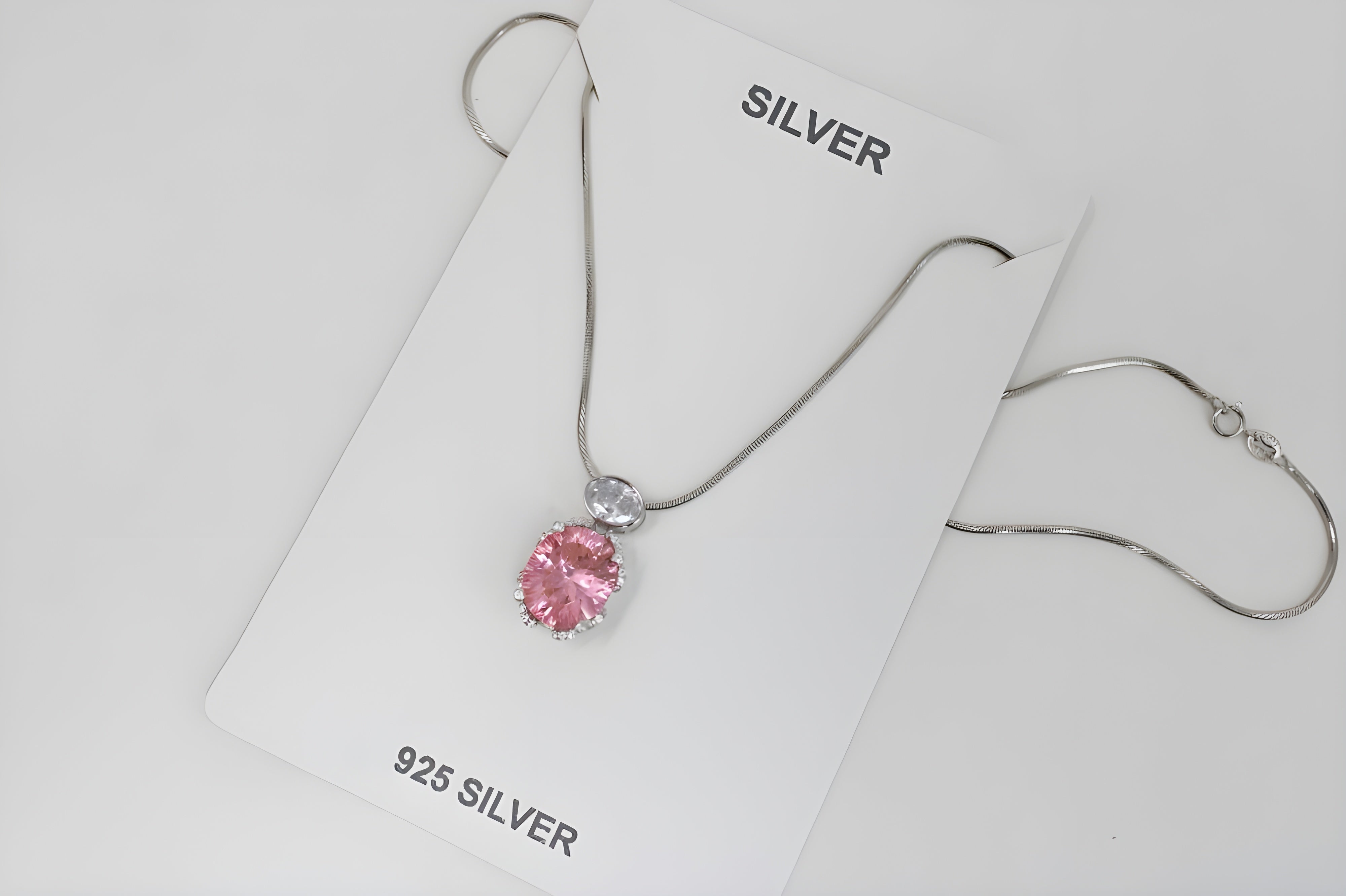 VeeLux Premium Crystal Twirl Pendant