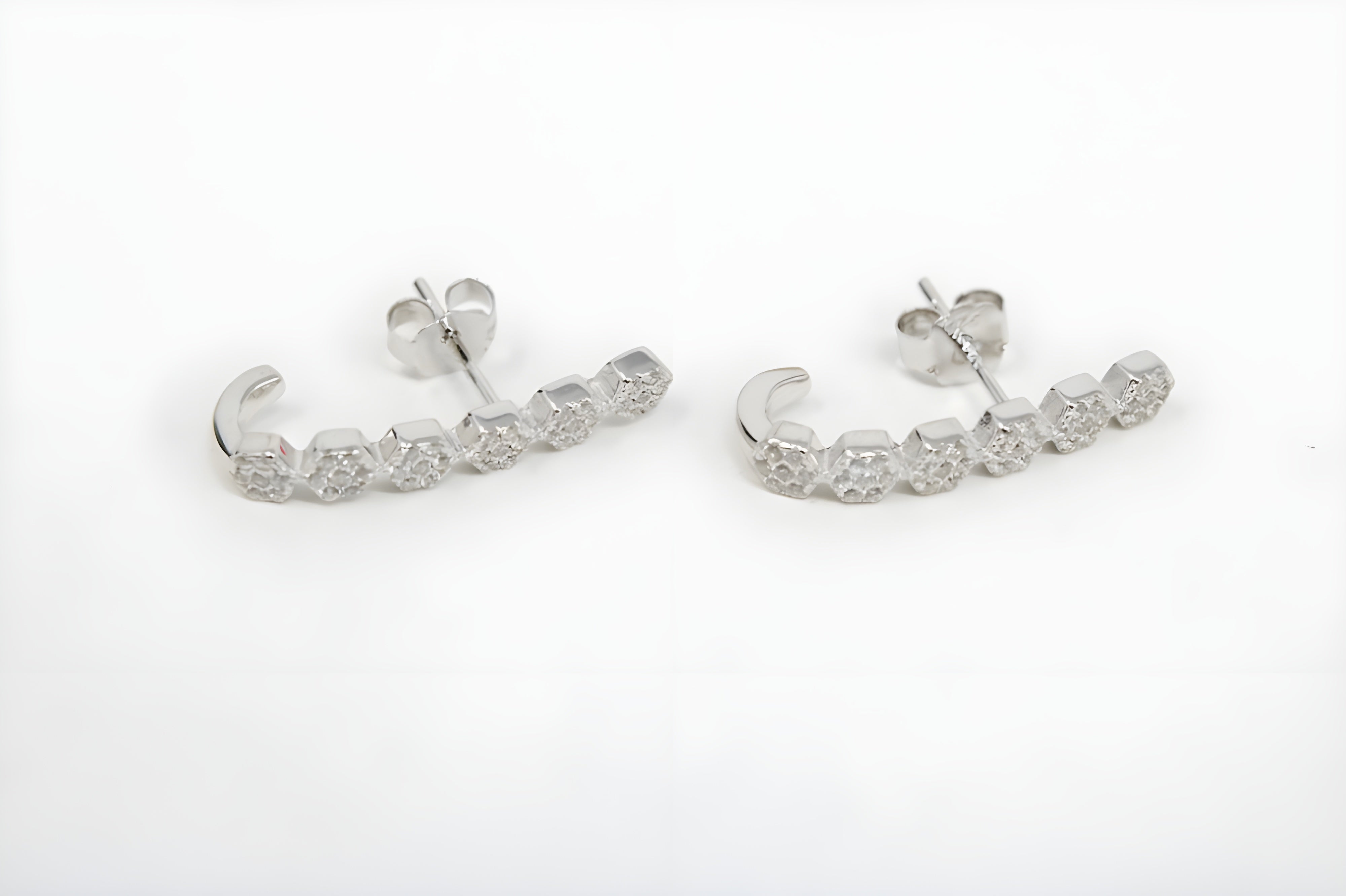 Sterling Silver Swarovski Crystal Enchanted Elegance Earrings