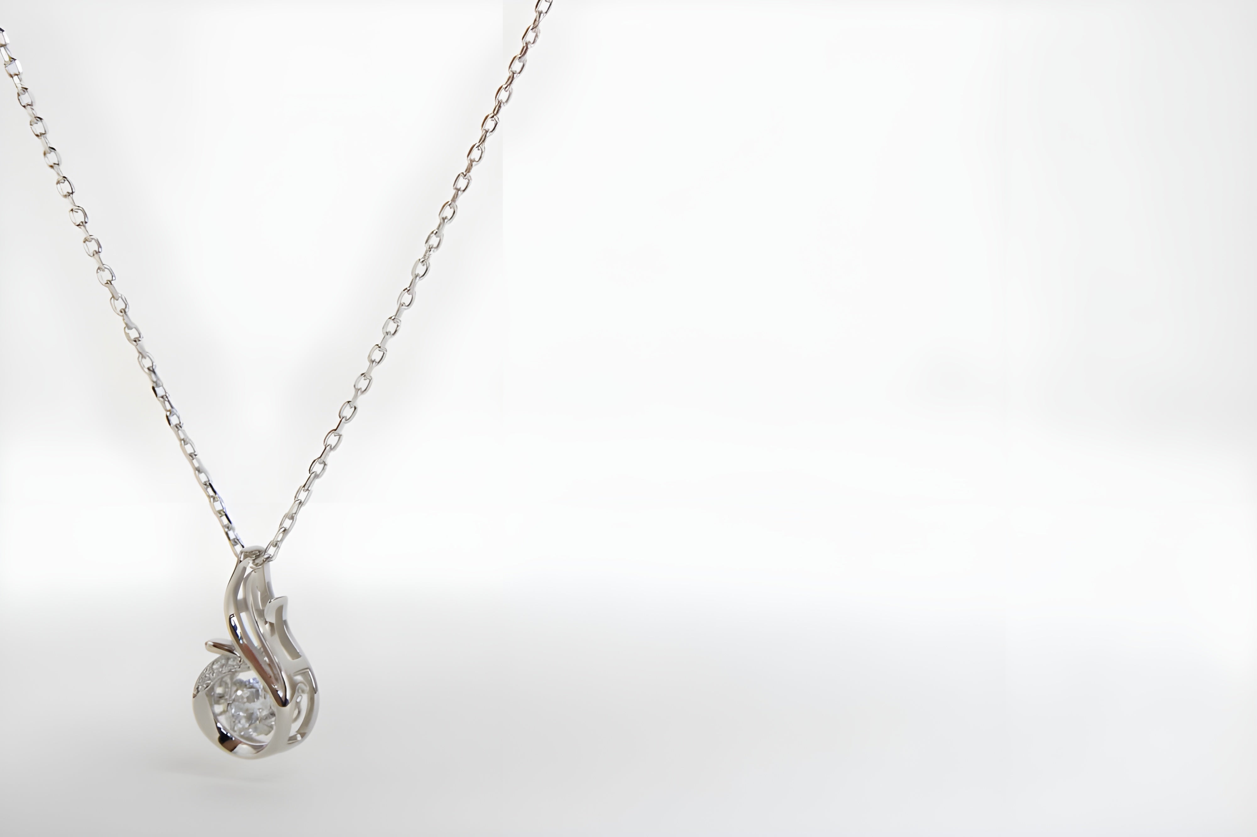 Twirl of Light VeeLux Crystal Necklace