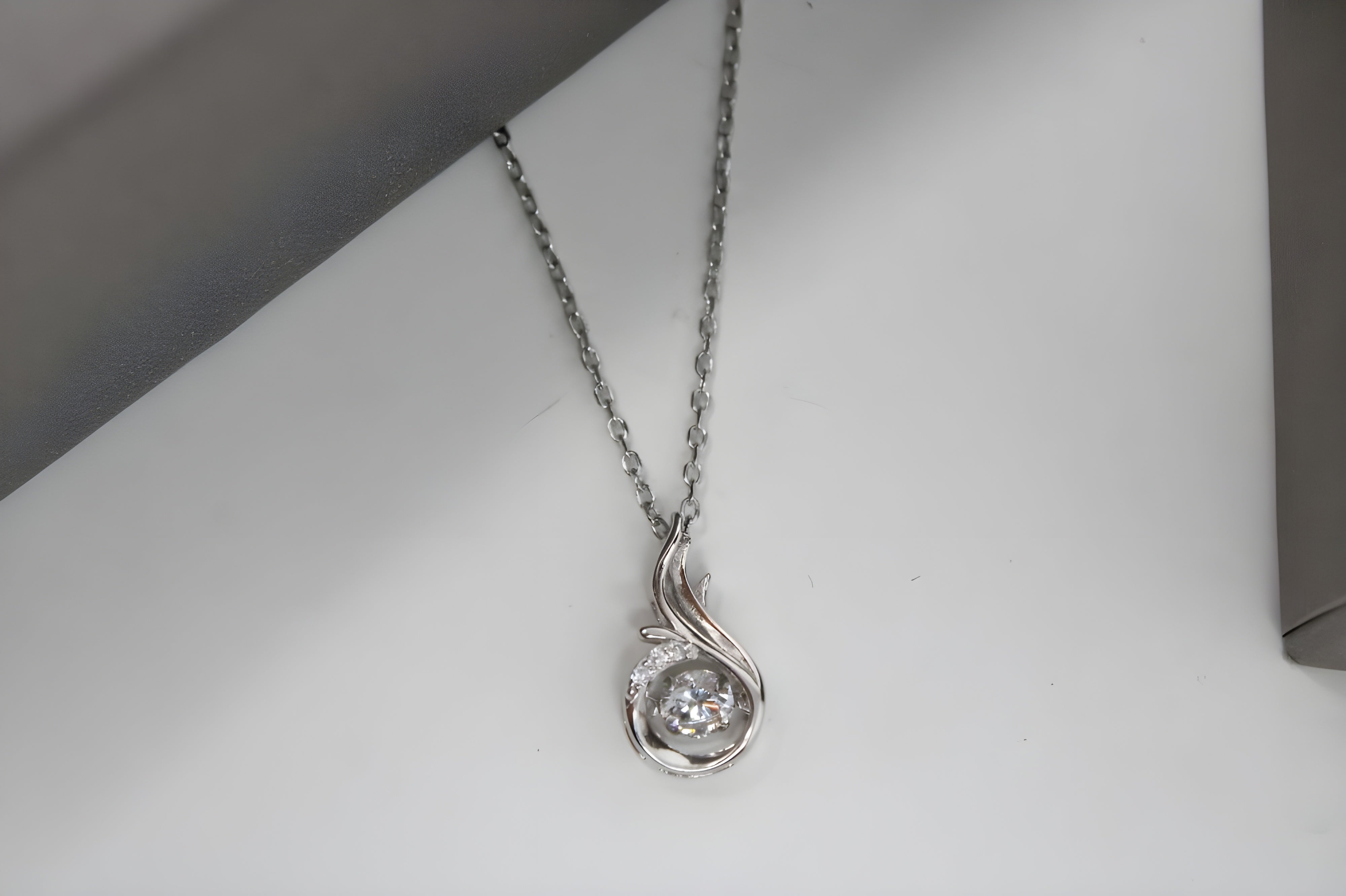 Twirl of Light VeeLux Crystal Necklace