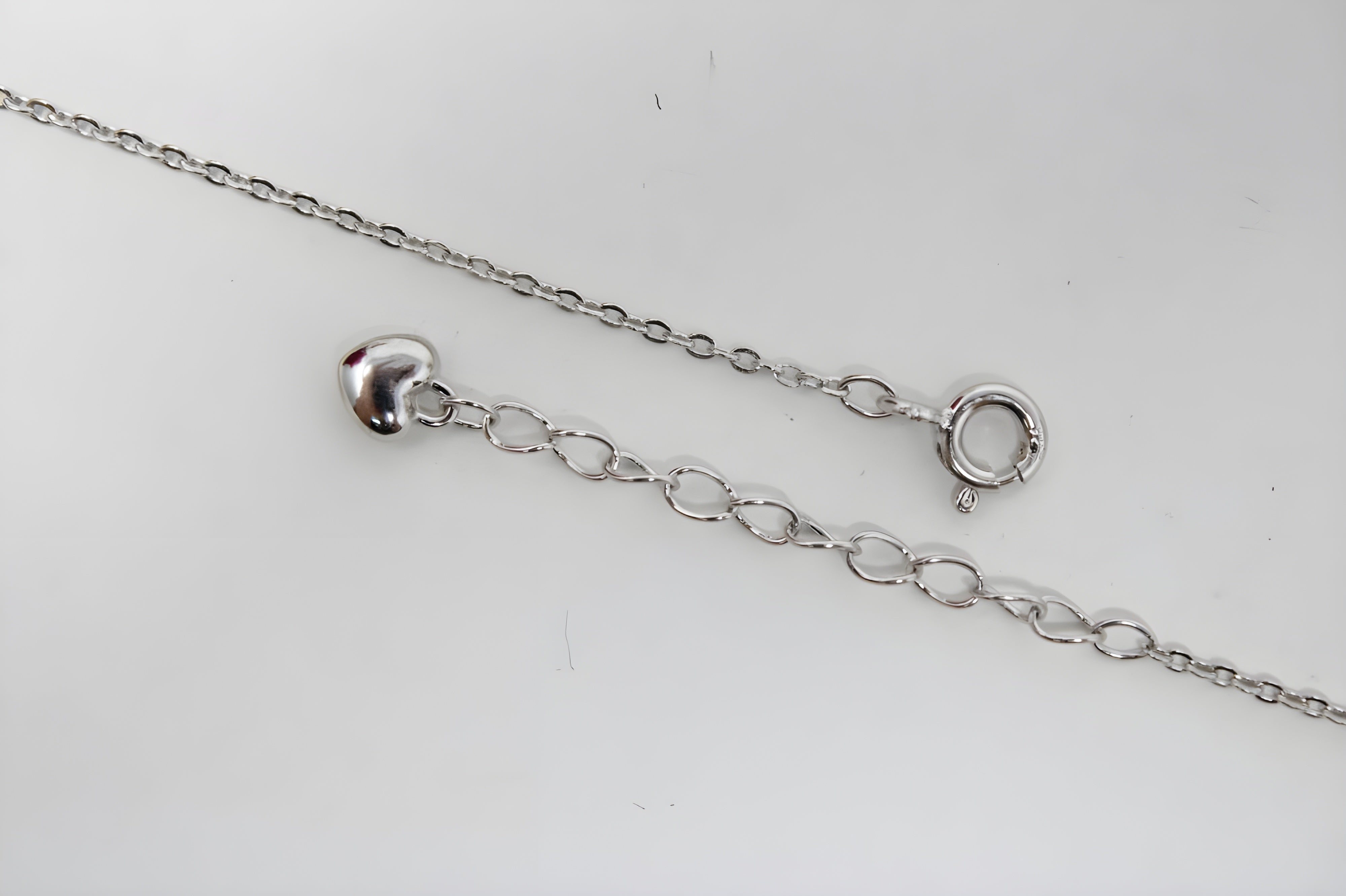 Elegant Ruby VeeLux Crystal Pendant in Sterling Silver