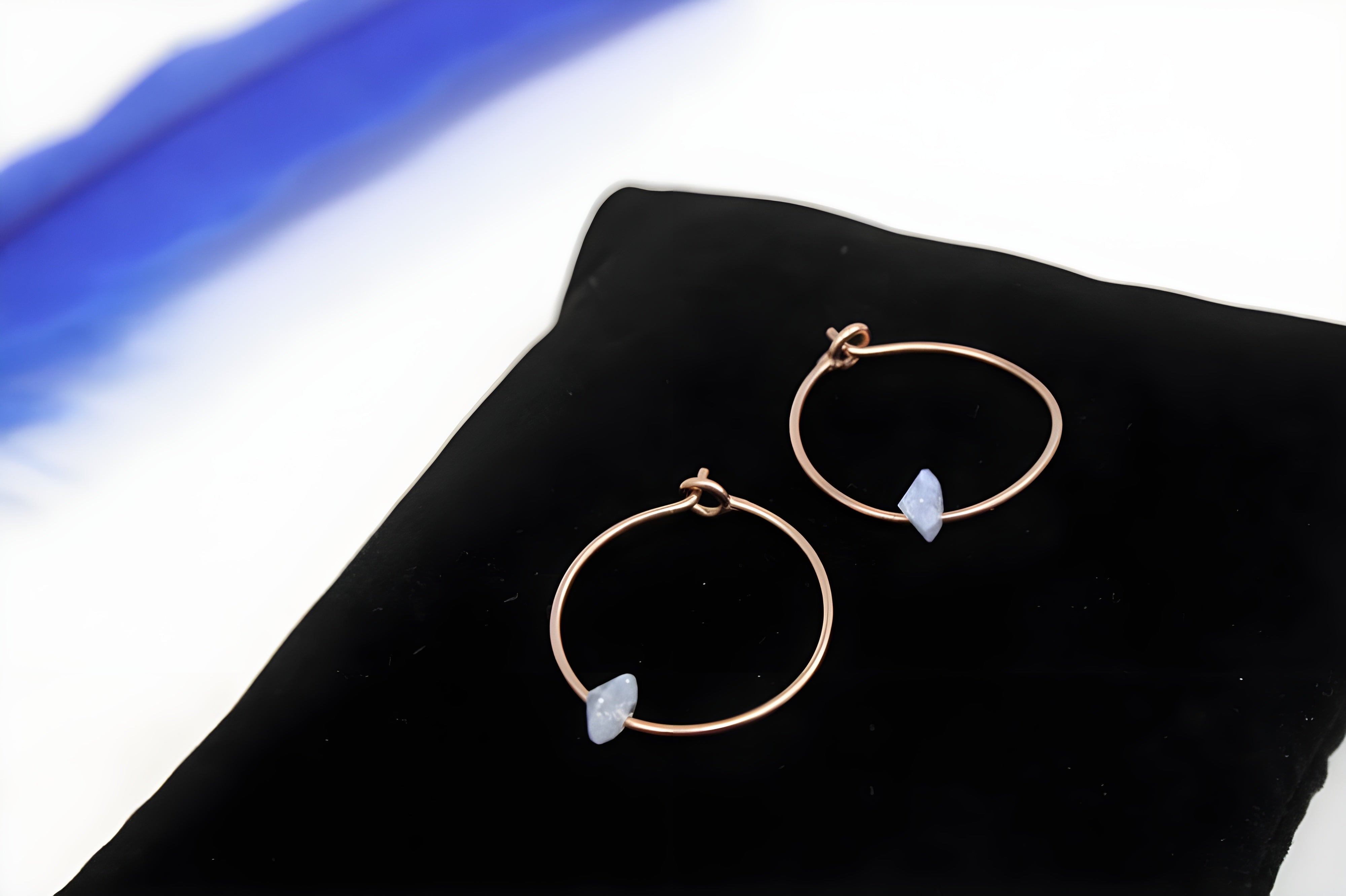 Golden Radiance 92.5 Sterling Silver with Copper Gold Earrings