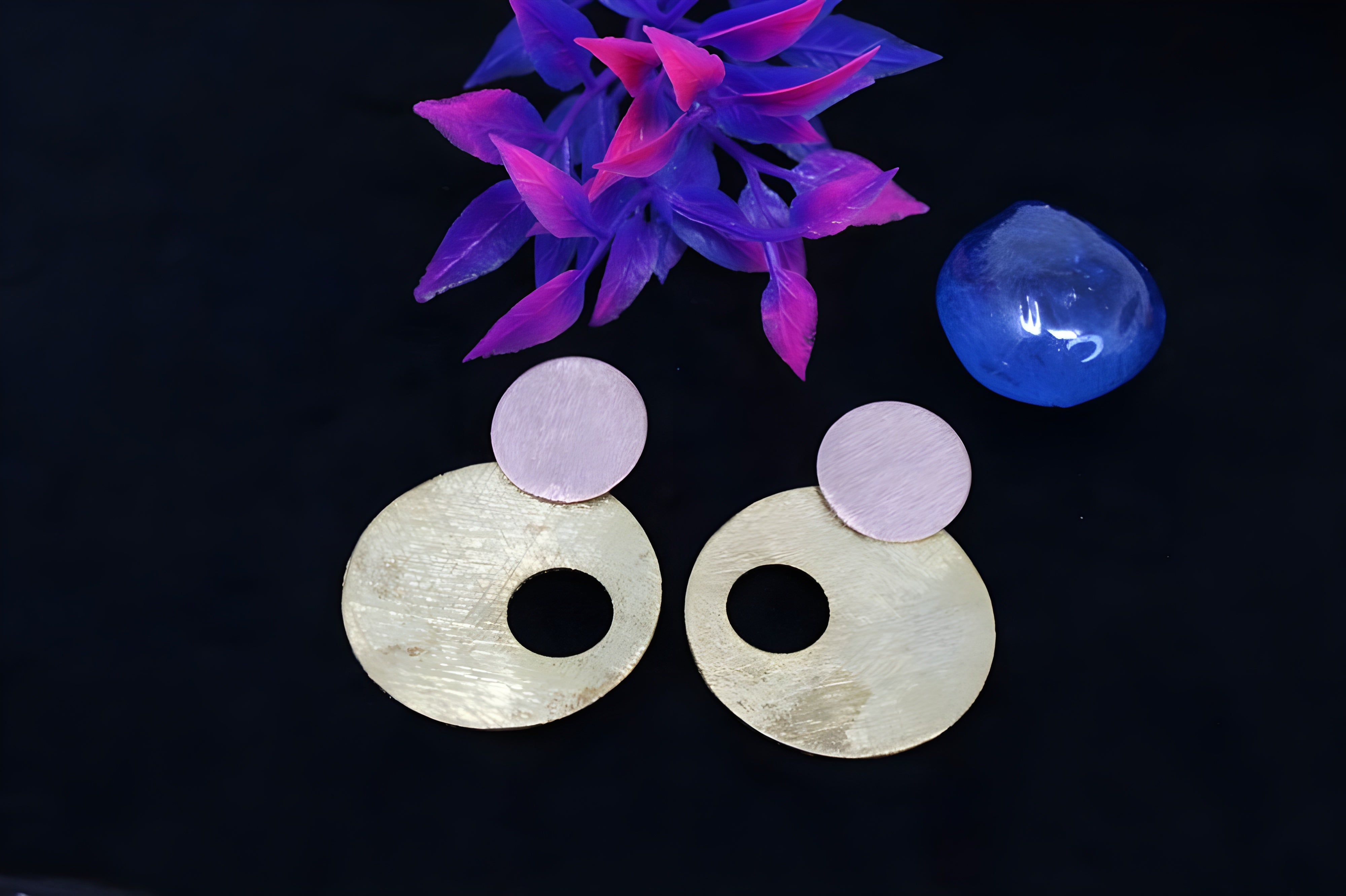 Golden Aura Elegance Earrings