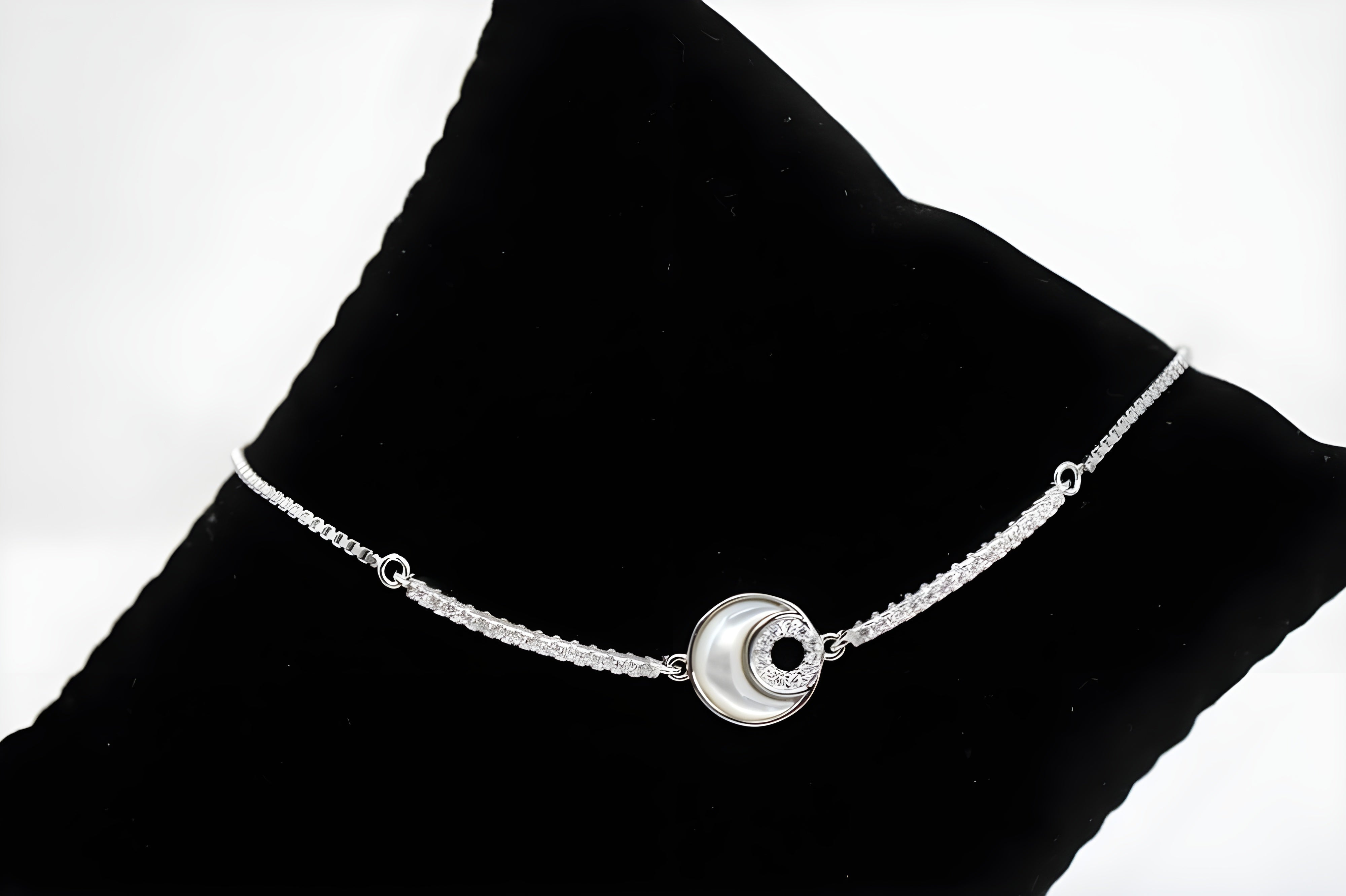 Sterling Silver Swarovski Crystal Classic Sophisticate Pearl Bracelet