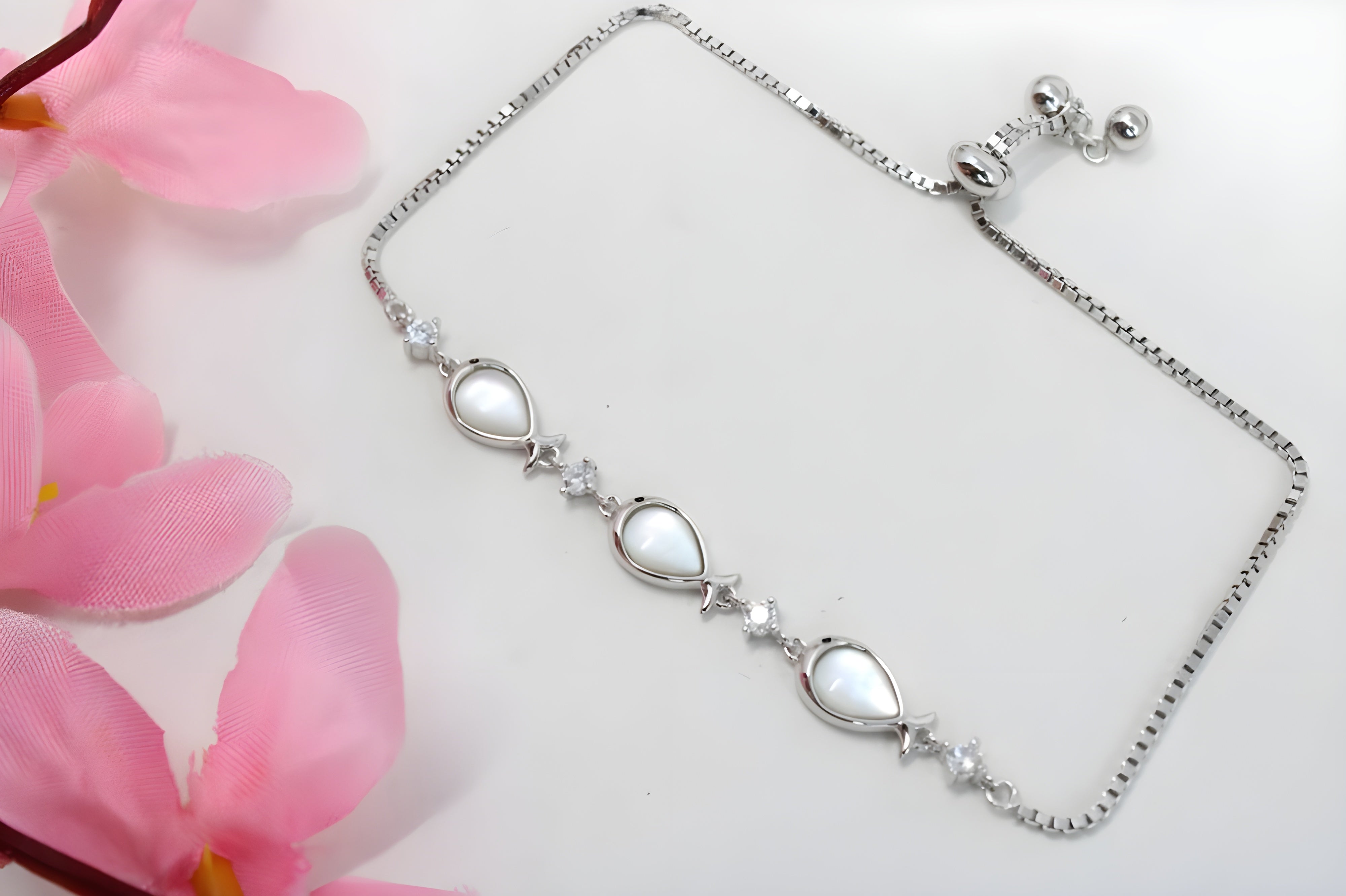 Sterling Silver Swarovski Crystal Elegance Bracelet