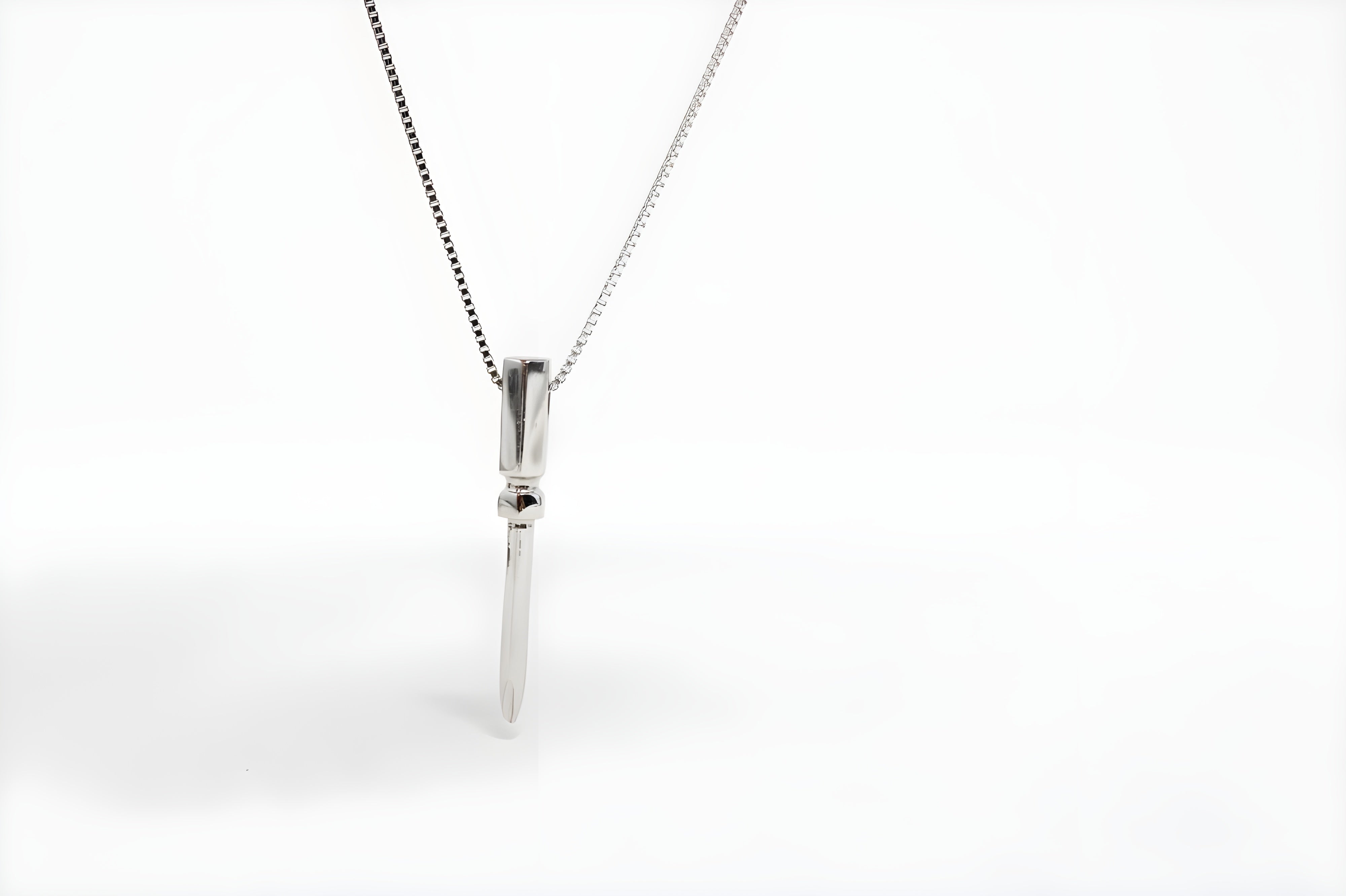 Polished Minimalist Bar Pendant for Everyday Elegance