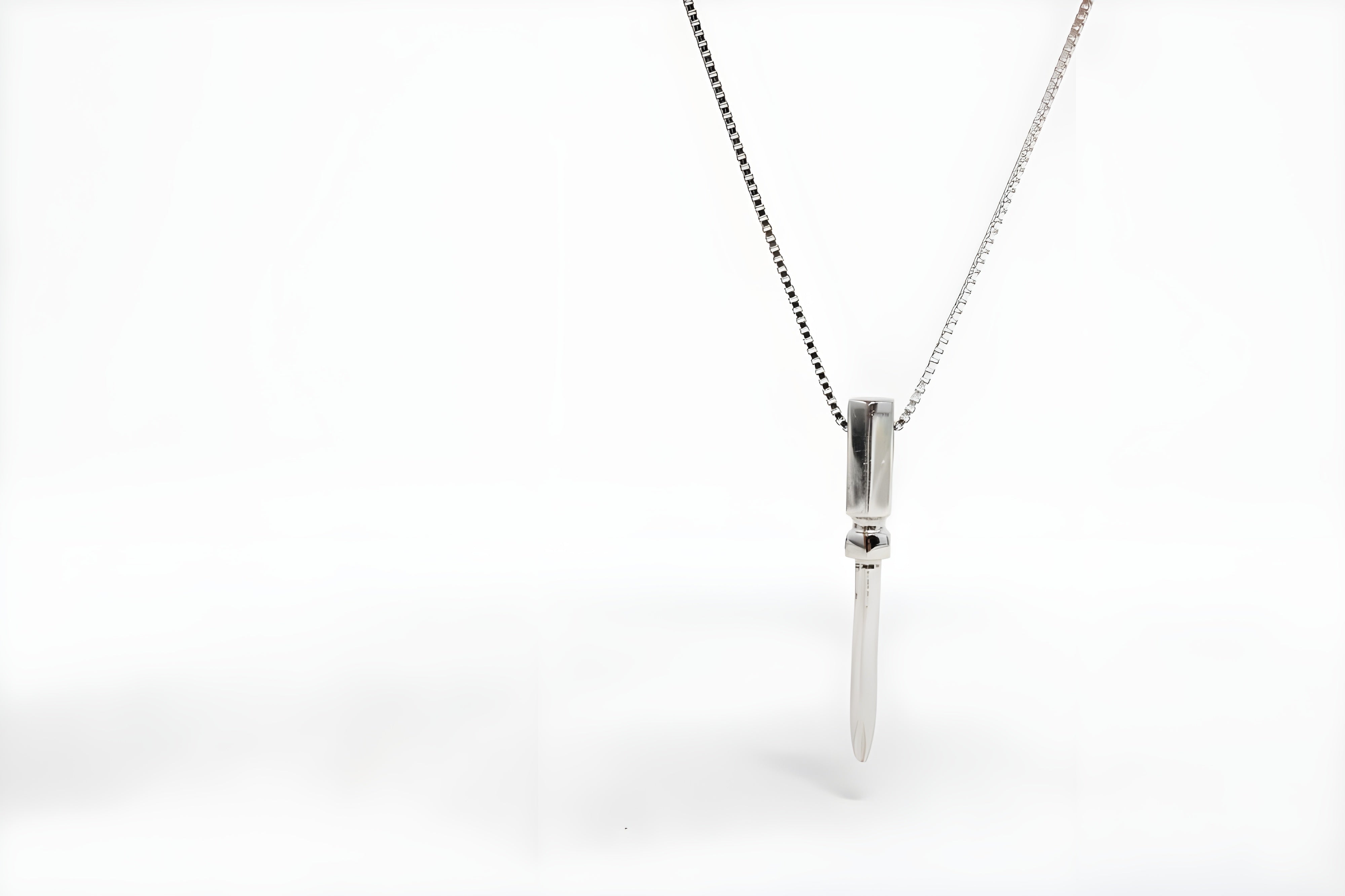 Polished Minimalist Bar Pendant for Everyday Elegance