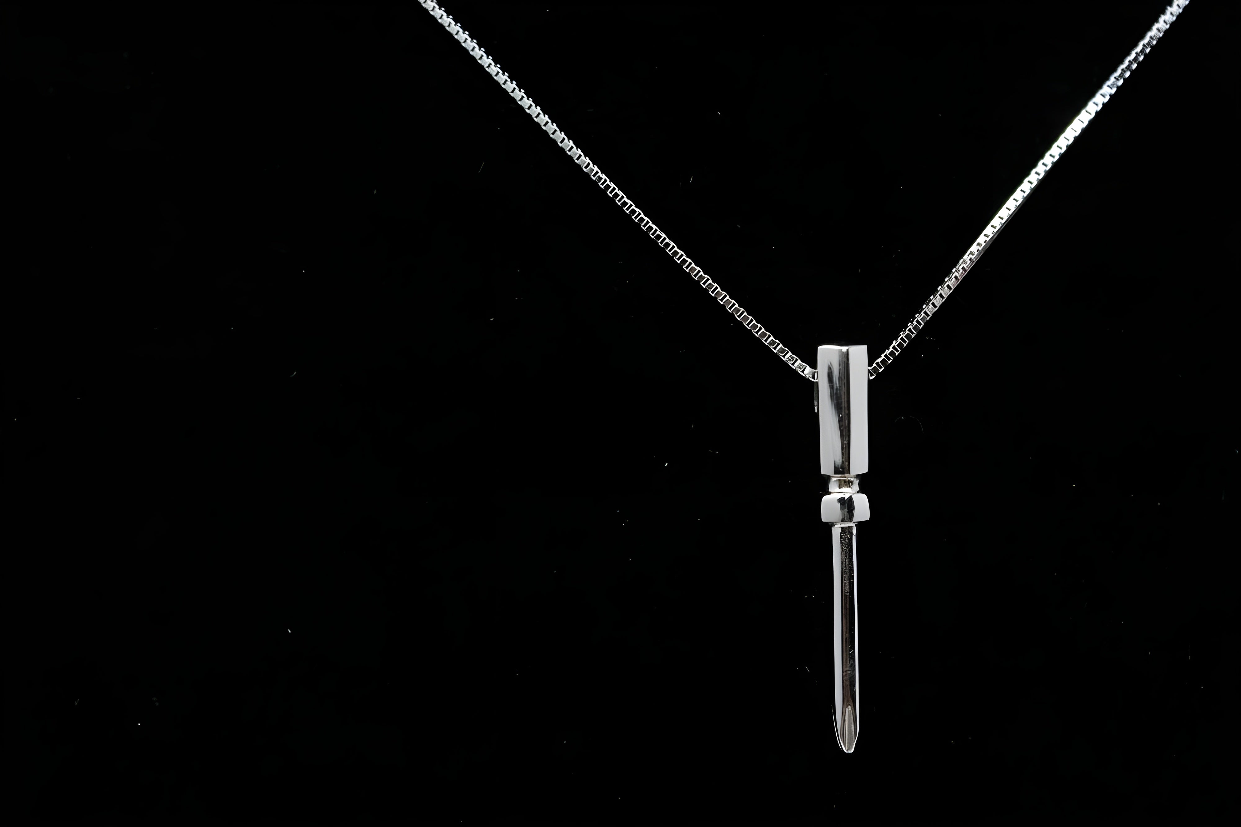 Polished Minimalist Bar Pendant for Everyday Elegance