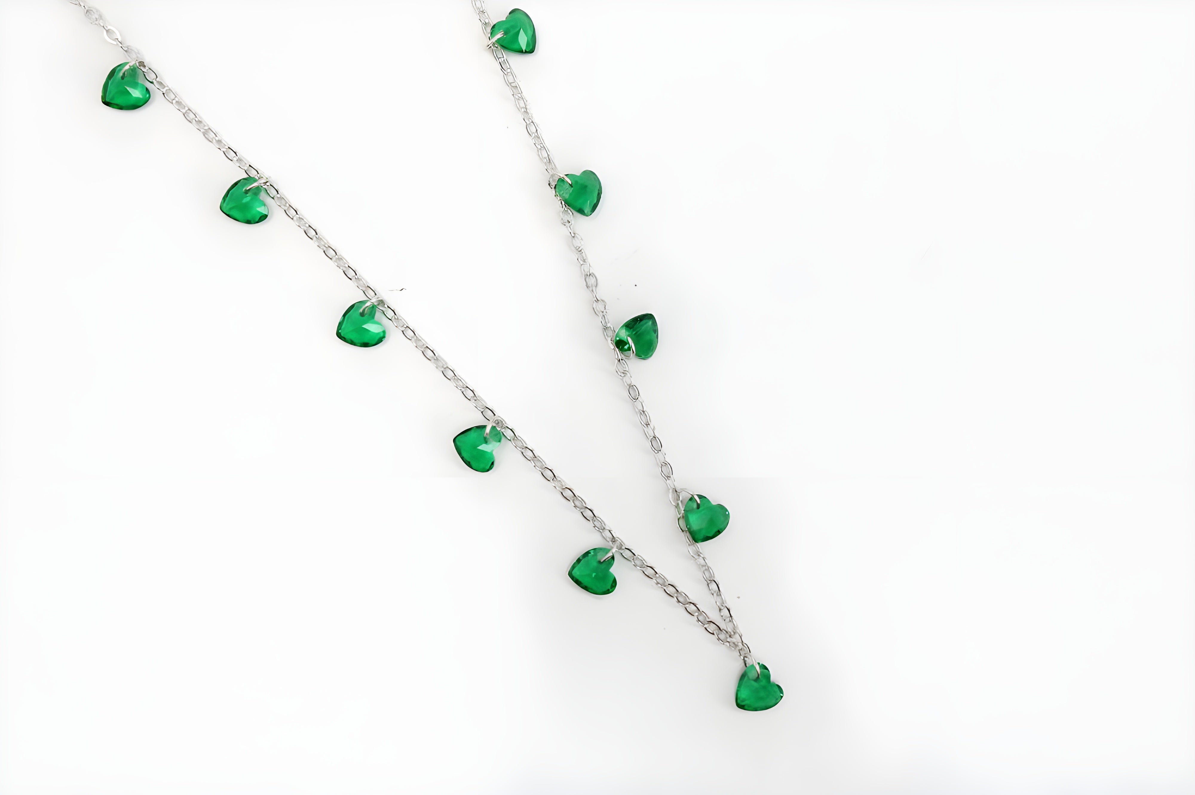 Emerald Heart Elegance Necklace