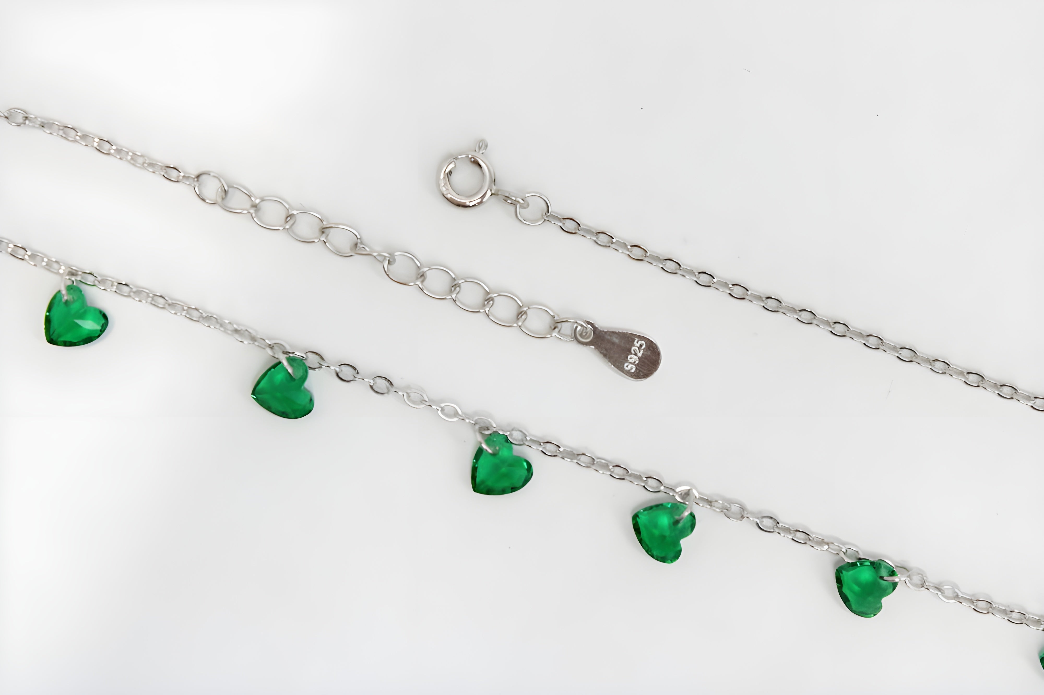 Emerald Heart Elegance Necklace