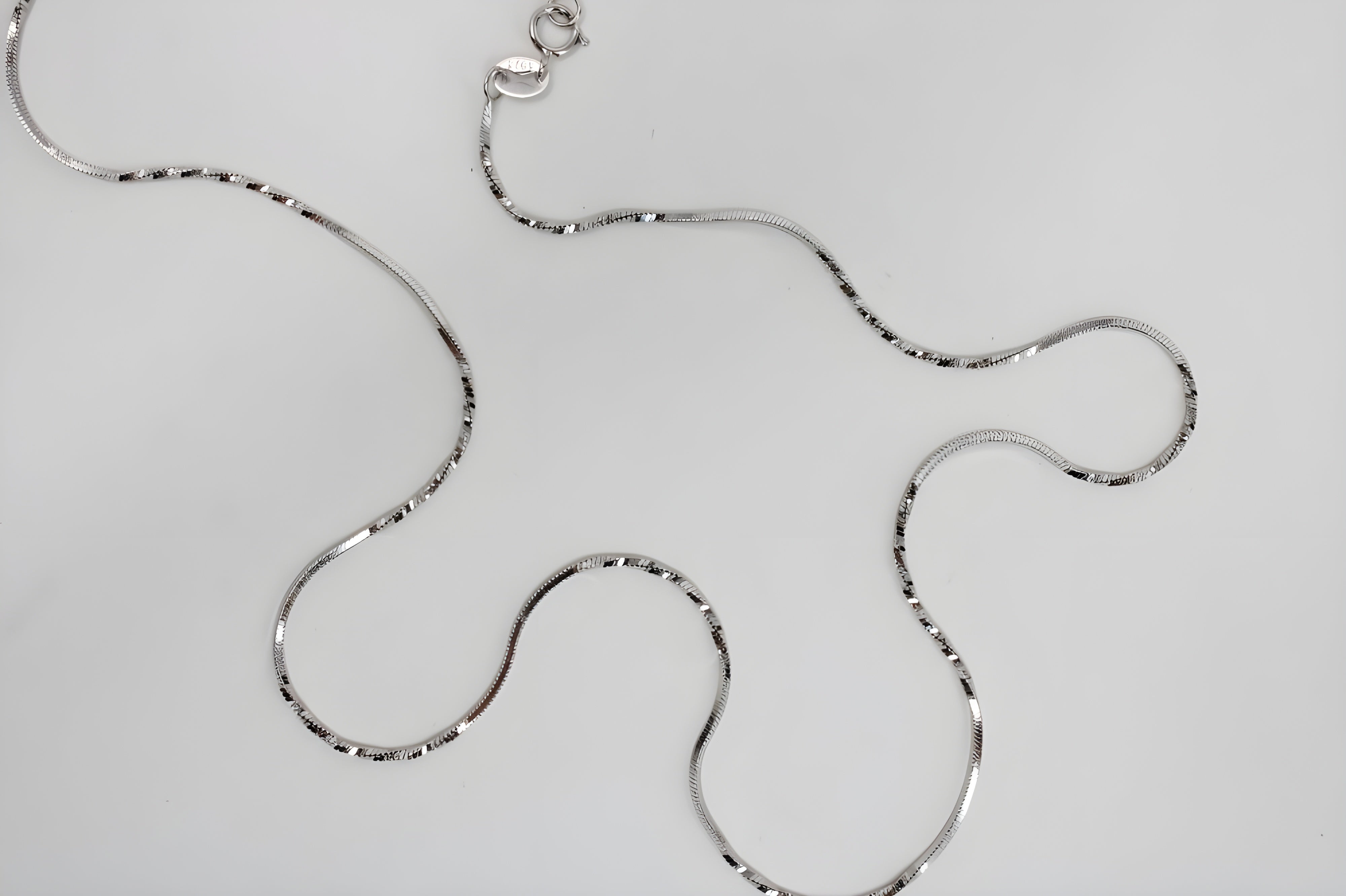 Sterling Silk Snake Chain