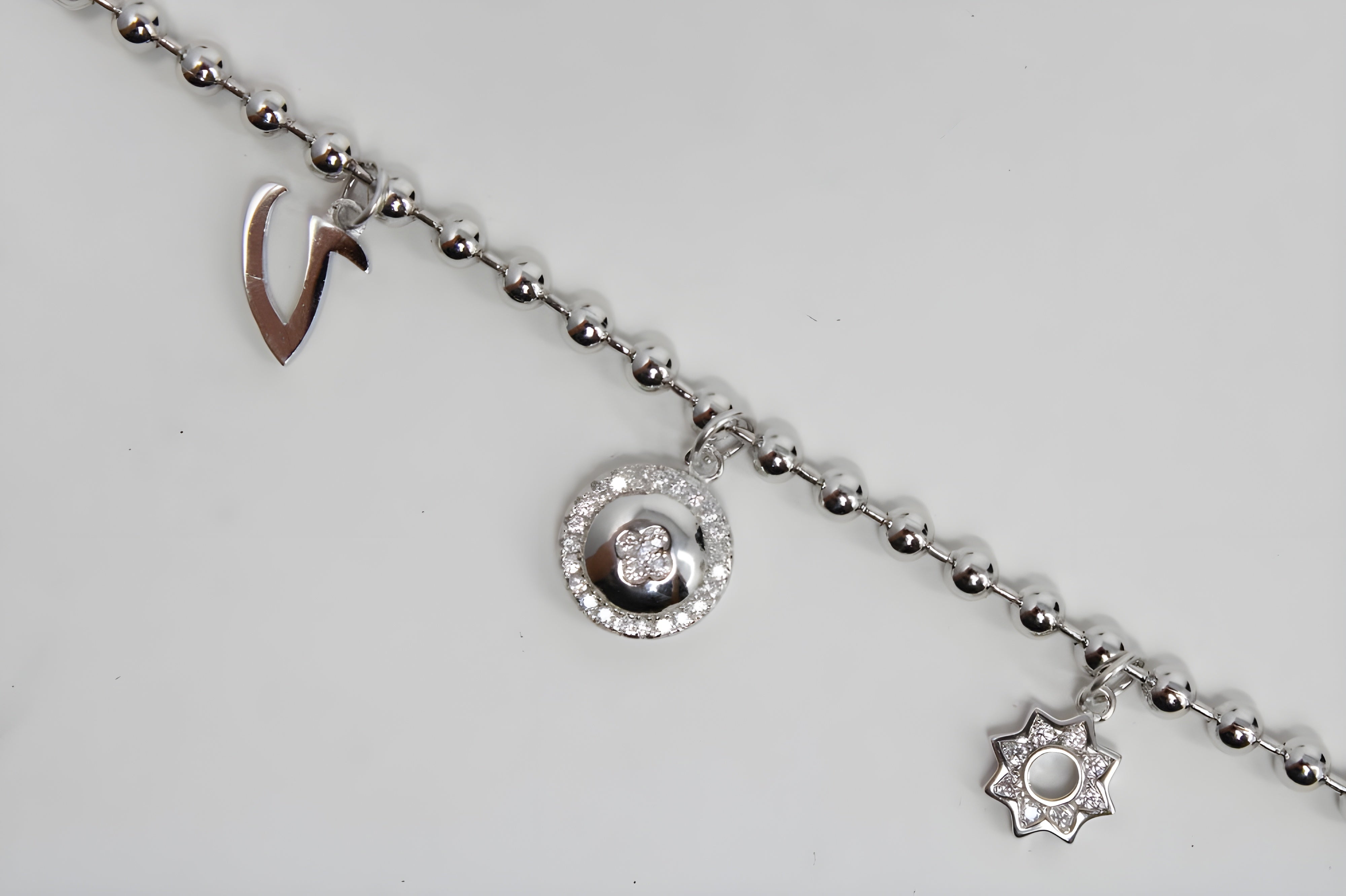 Celestial Charms Silver Bracelet