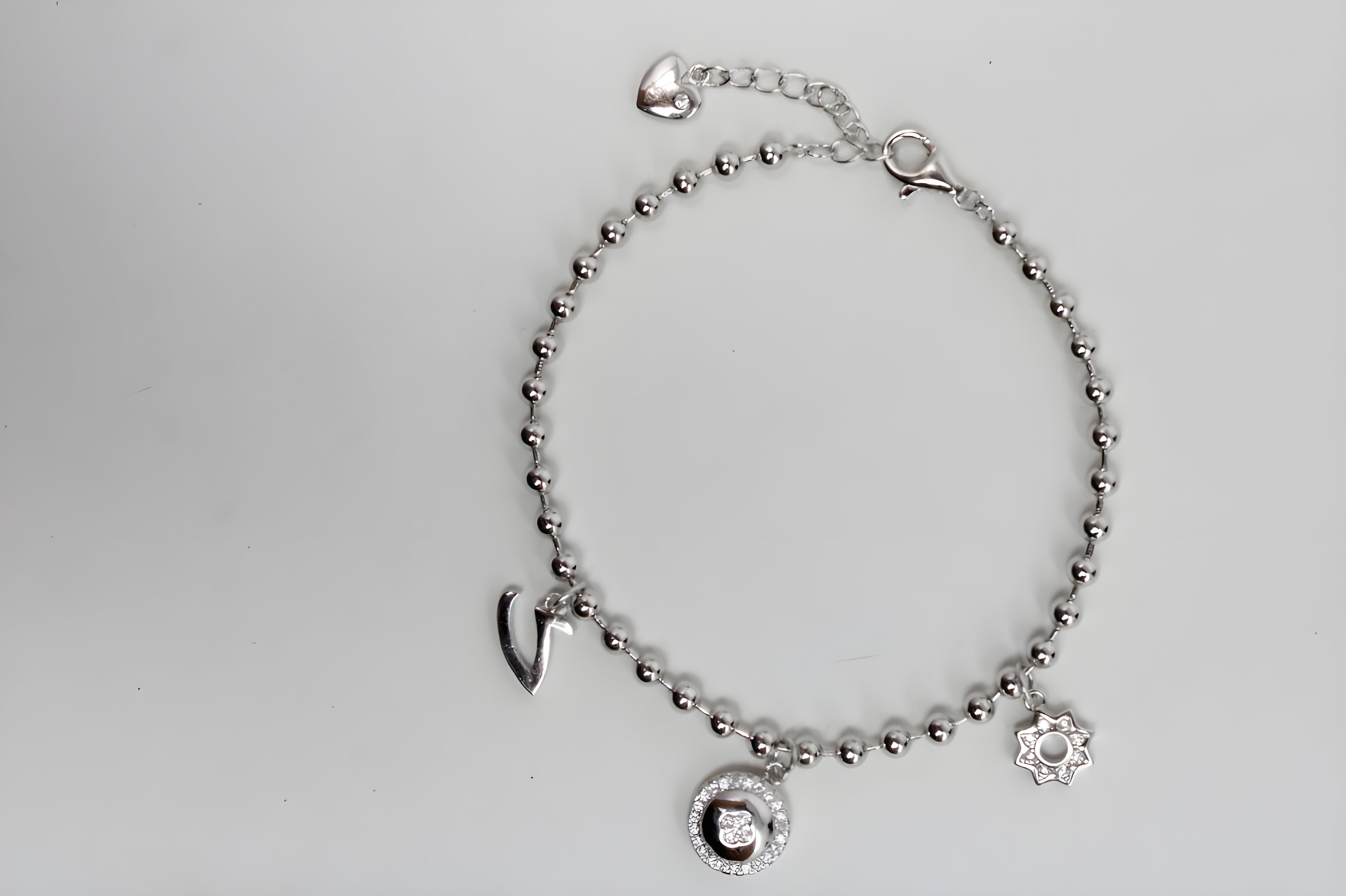 Celestial Charms Silver Bracelet