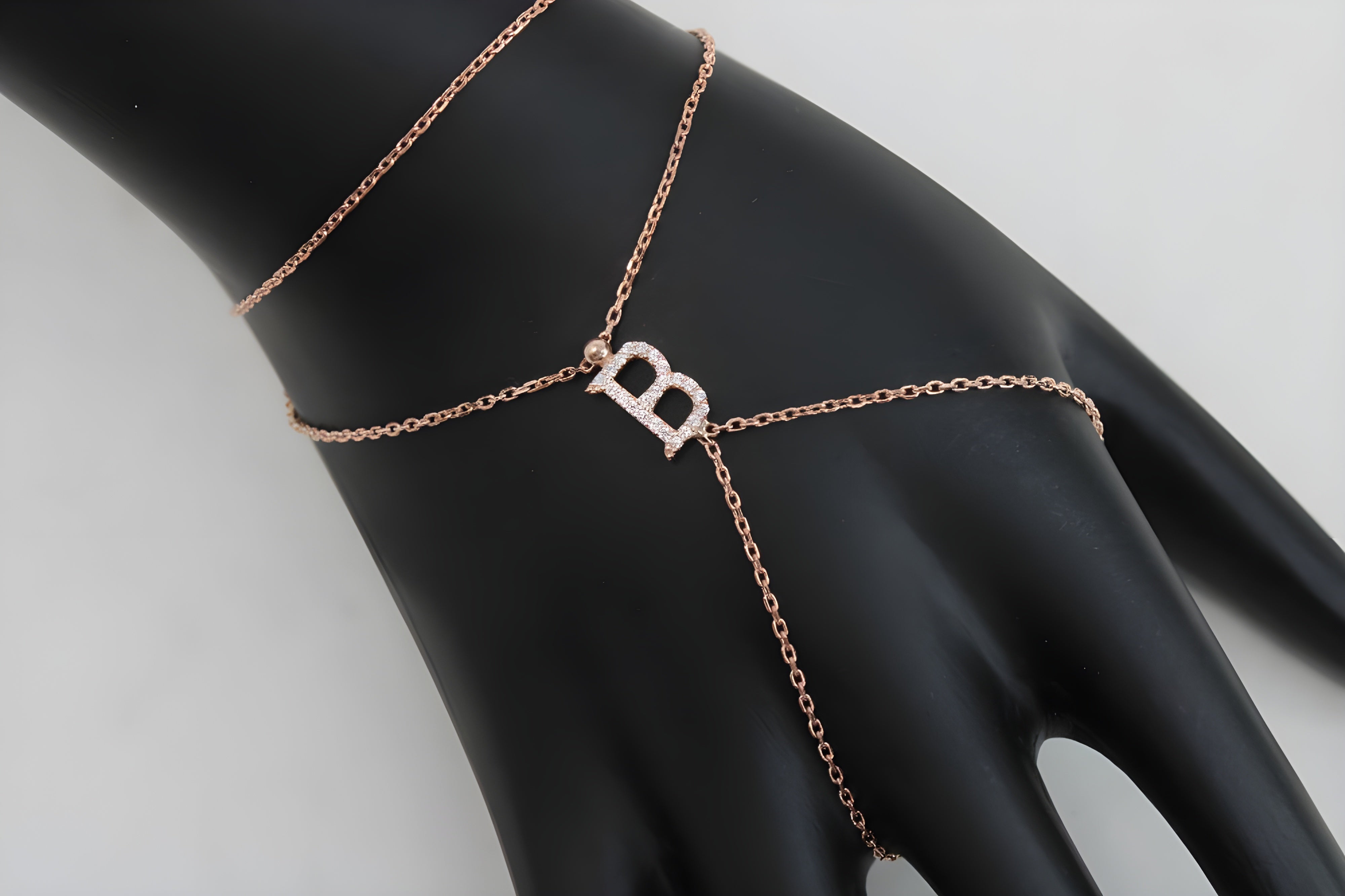 Brilliance Silver B Bracelet