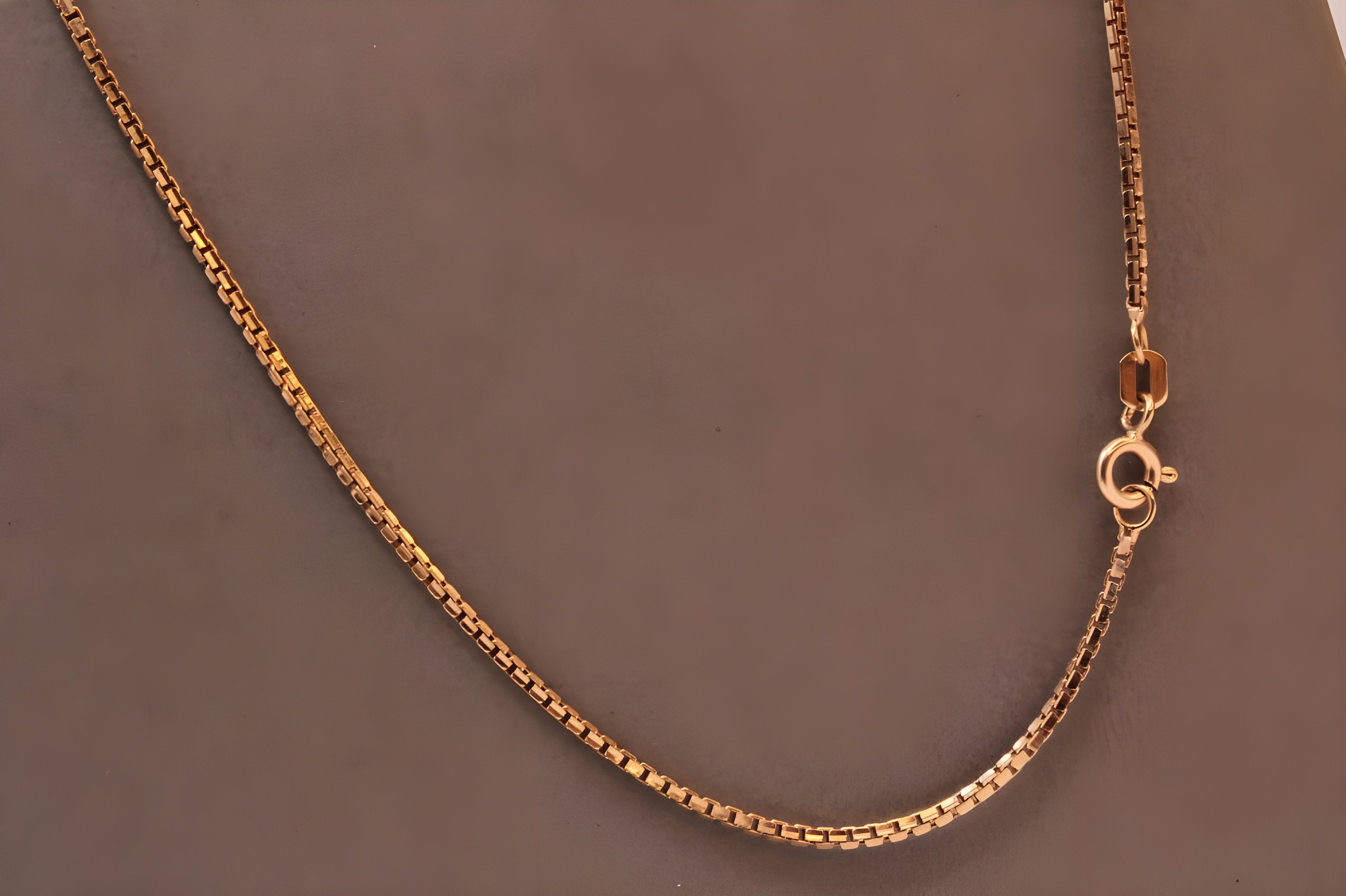 Rose Gold Classic Box Chain