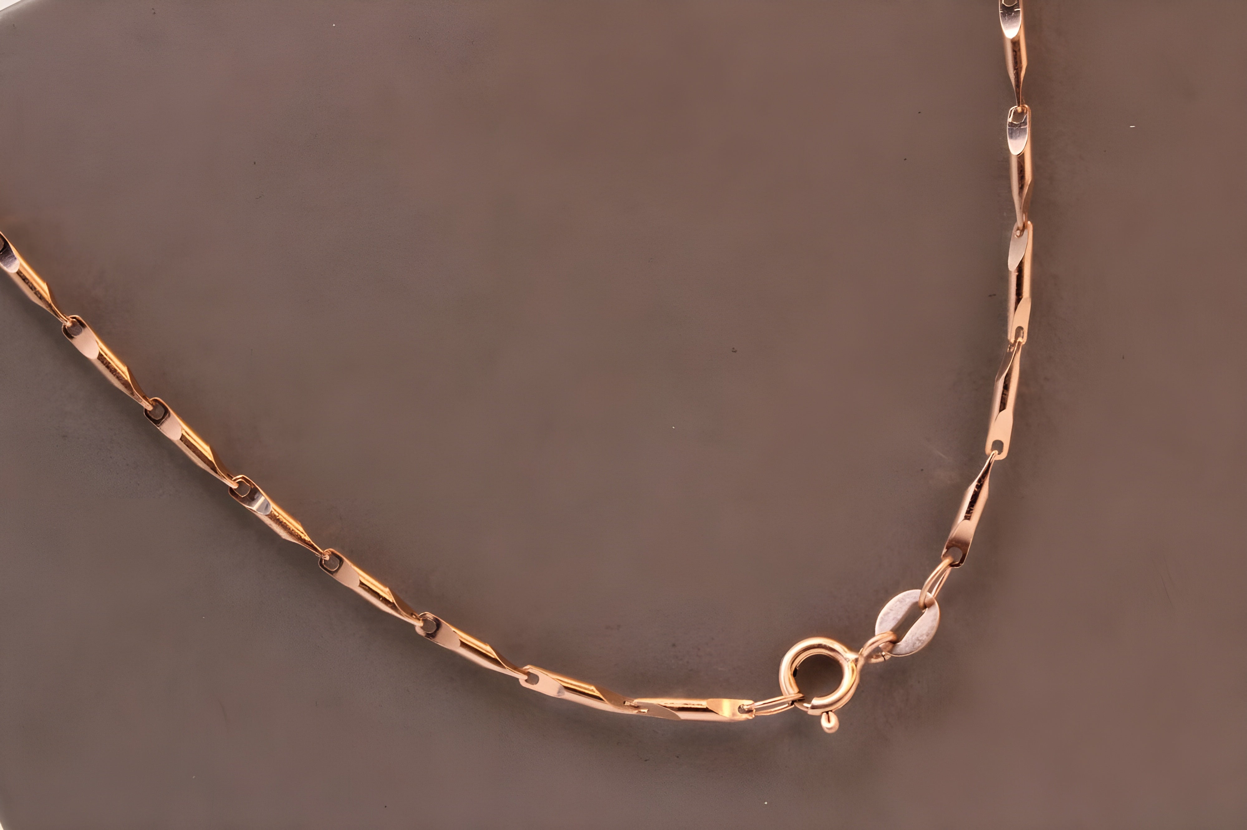 Rose Gold Figaro Chain