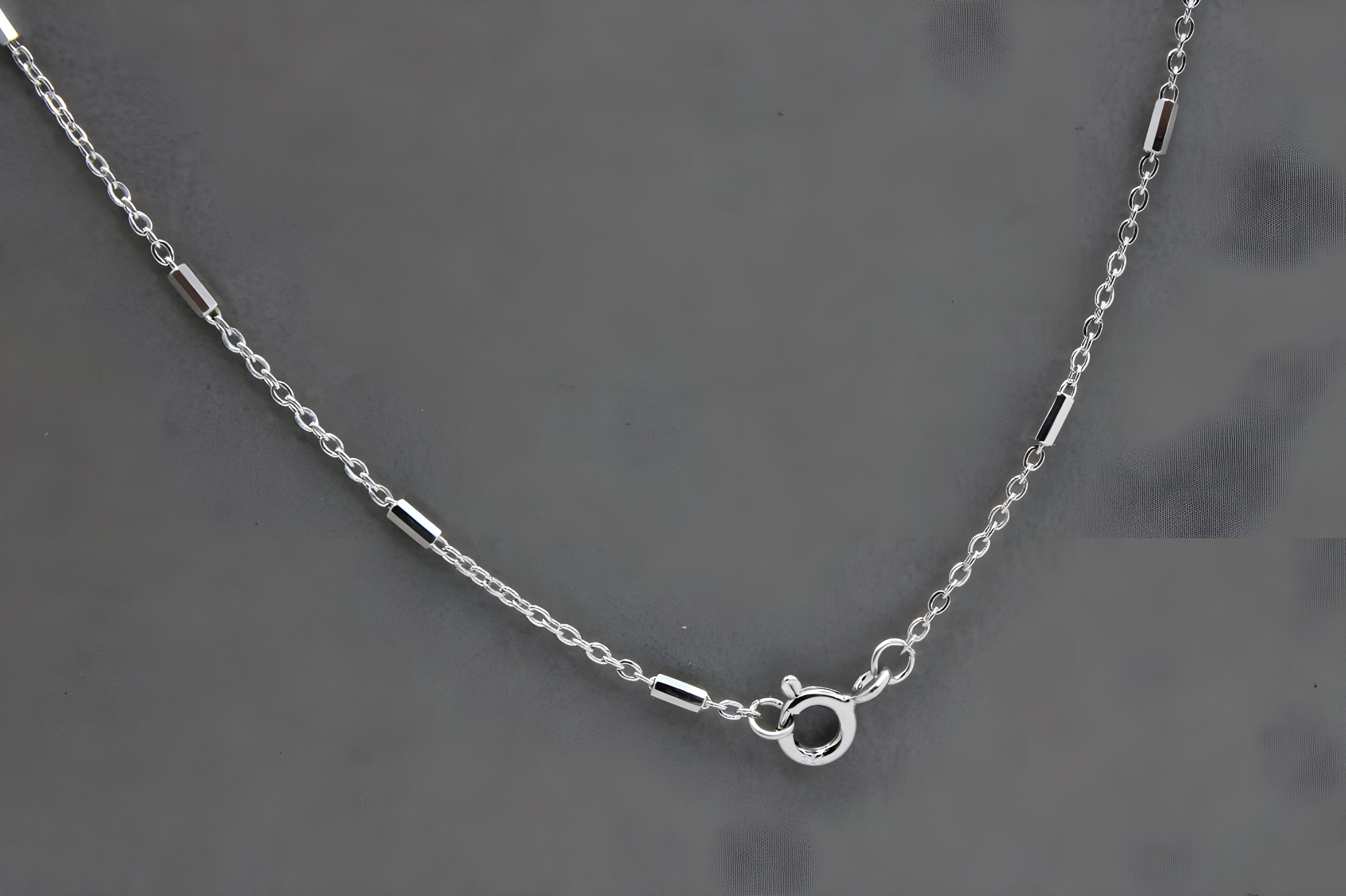 Classic Silver Design Trace Chain