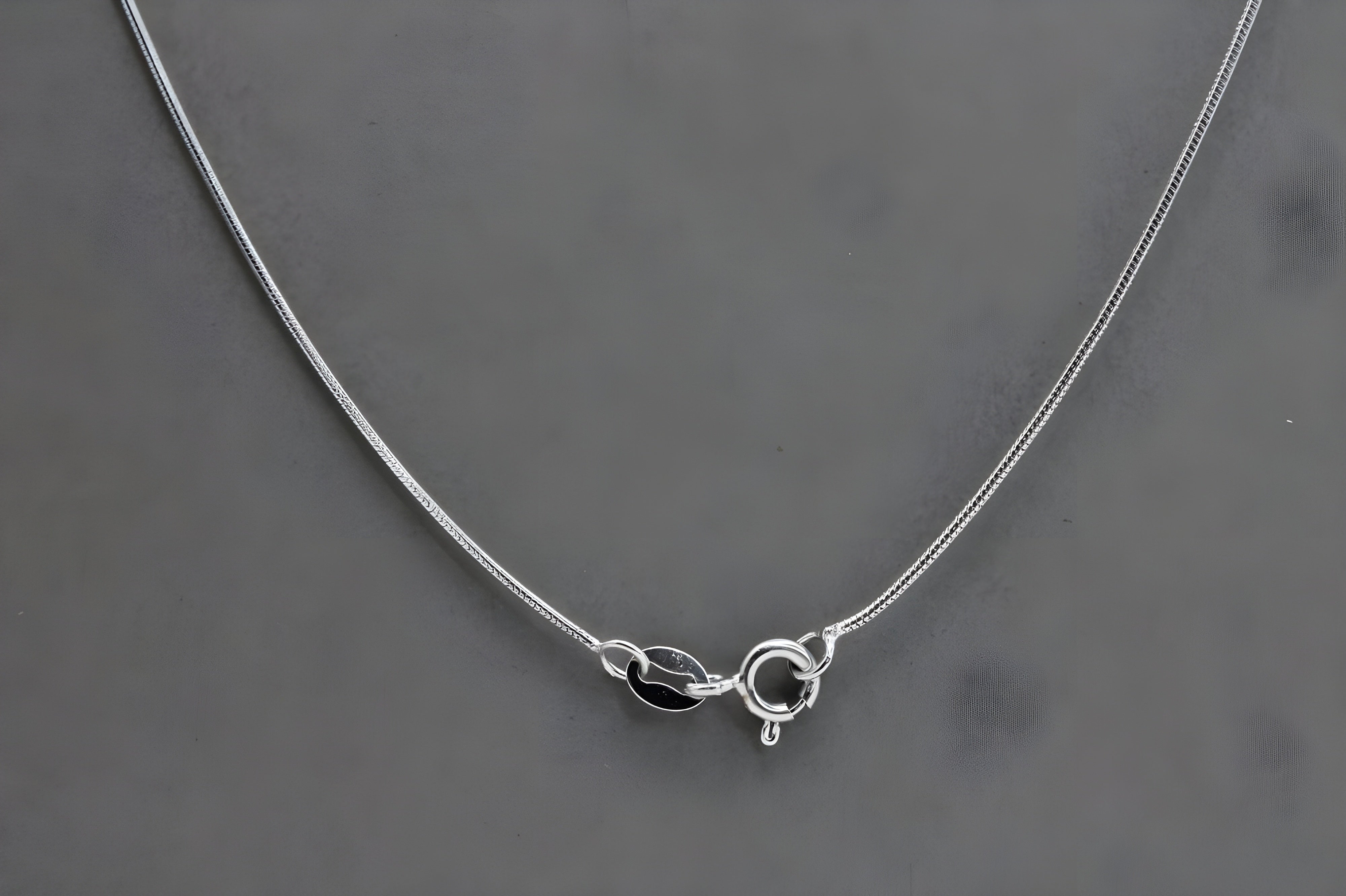 Luxurious Sterling Silver Round Snake Chain - Effortless Elegance for Every Occasion