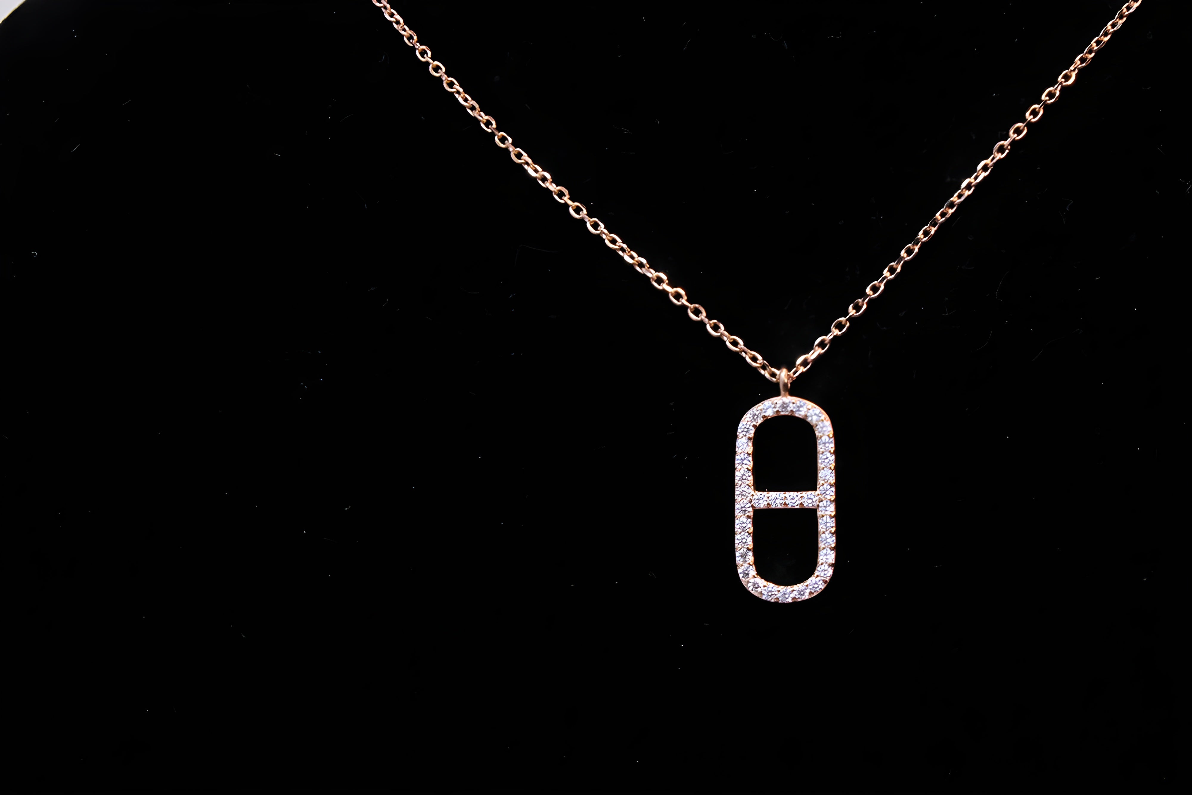 Radiant Glow Sterling Silver with Copper-Gold Colour Pendant