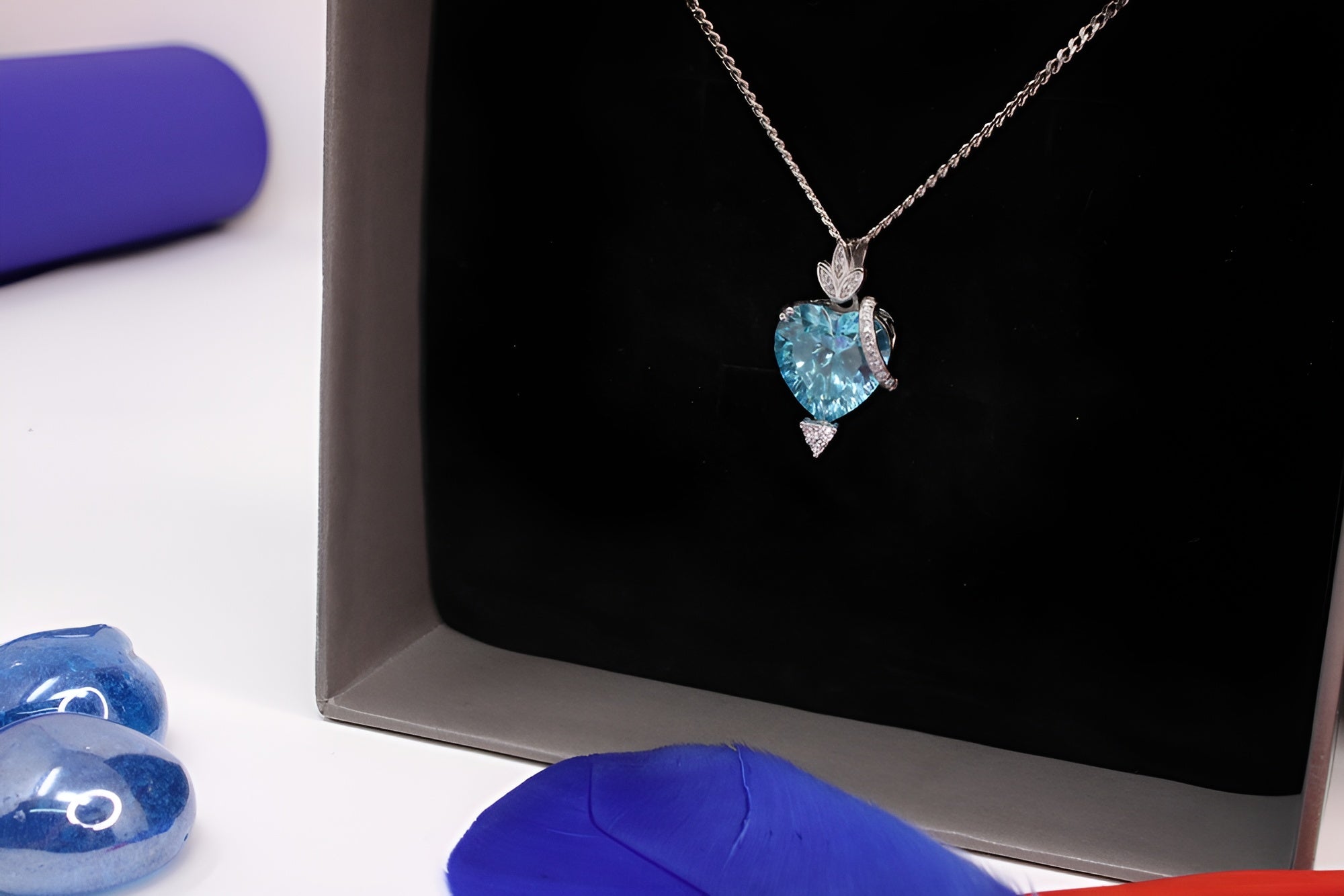 Sterling Silver Enchanted Heart Pendant