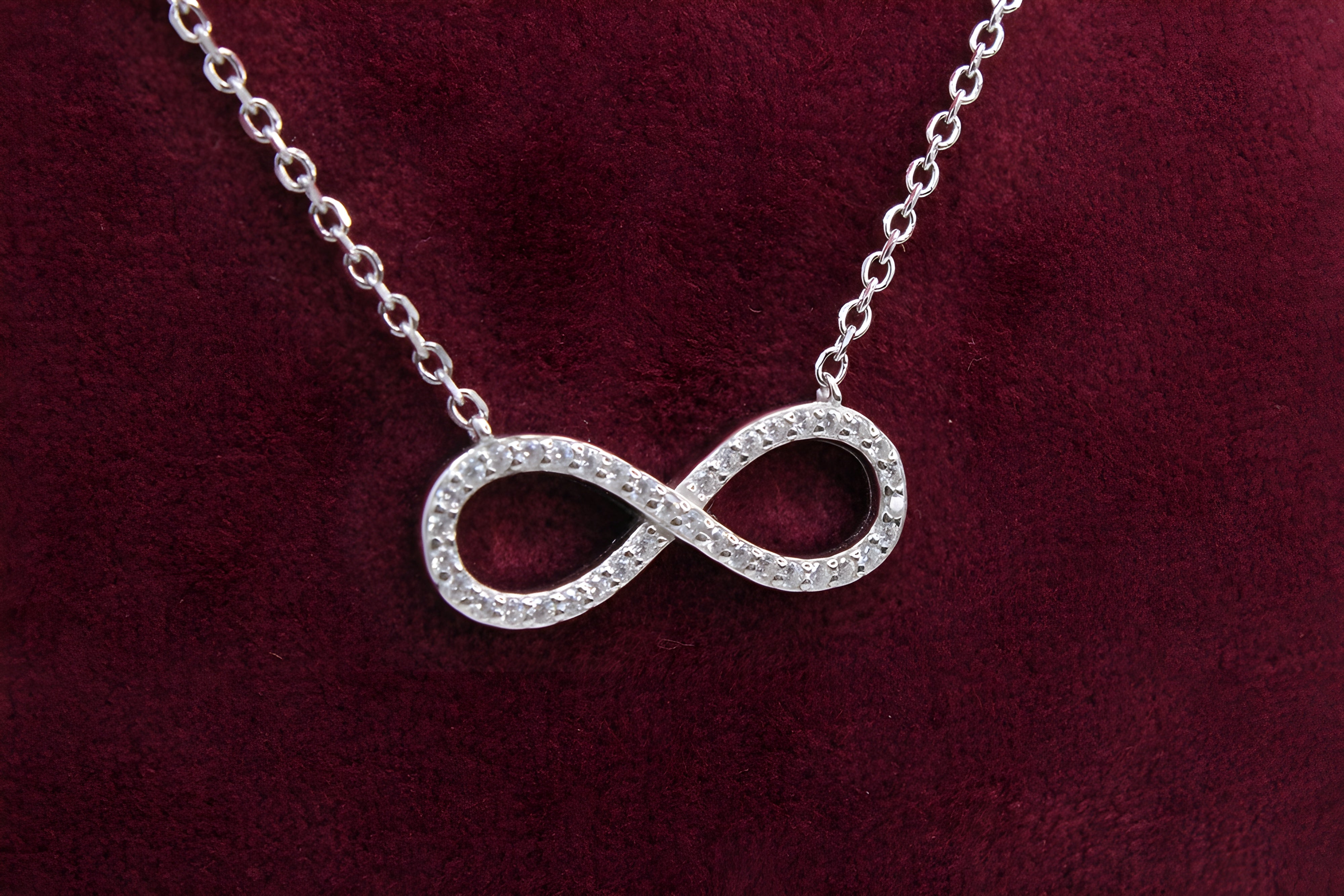 Infinite Shine 92.5 Sterling Silver VeeLux Premium Pendant