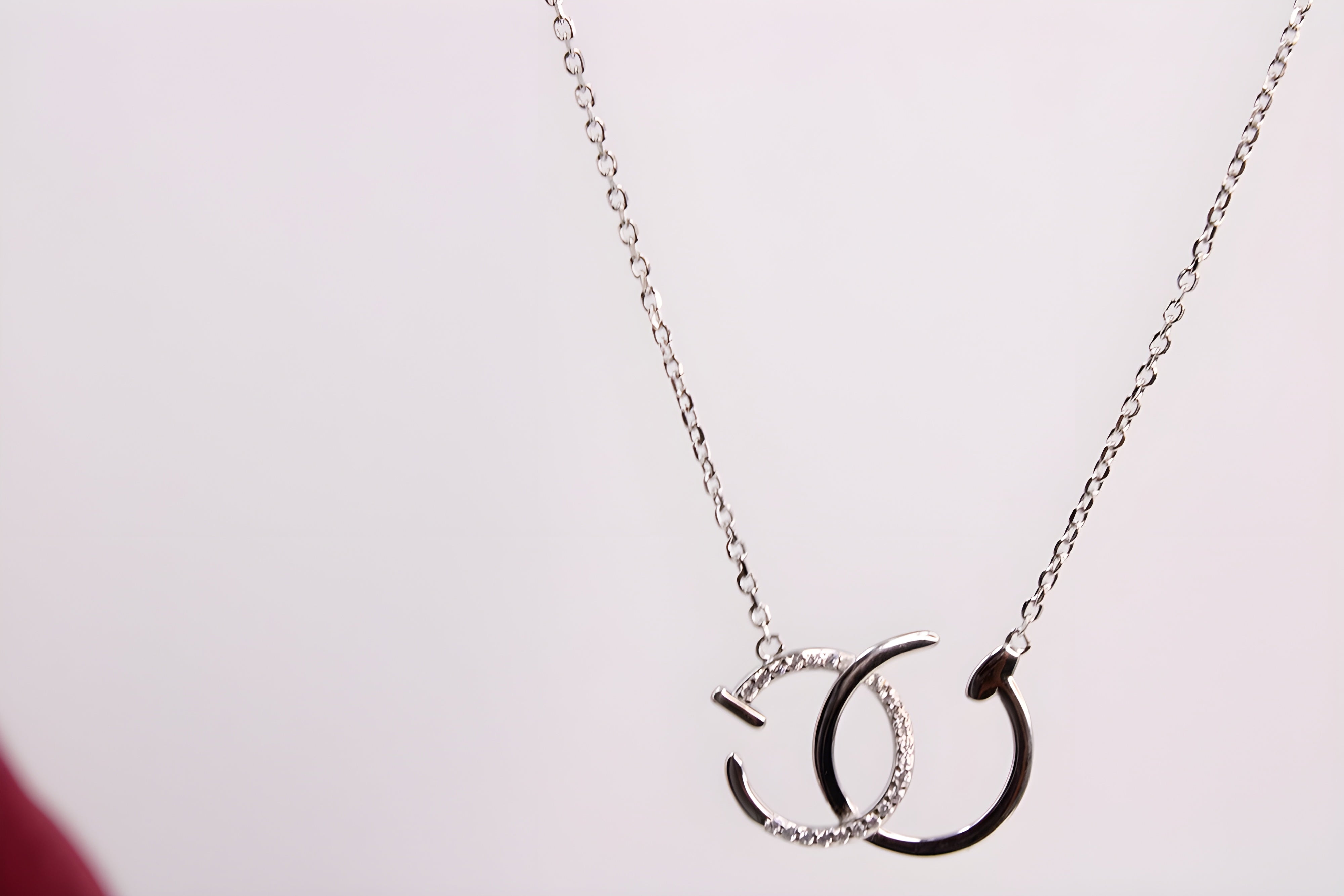 Eternal Circles 92.5 Sterling Silver Swarovski Pendant