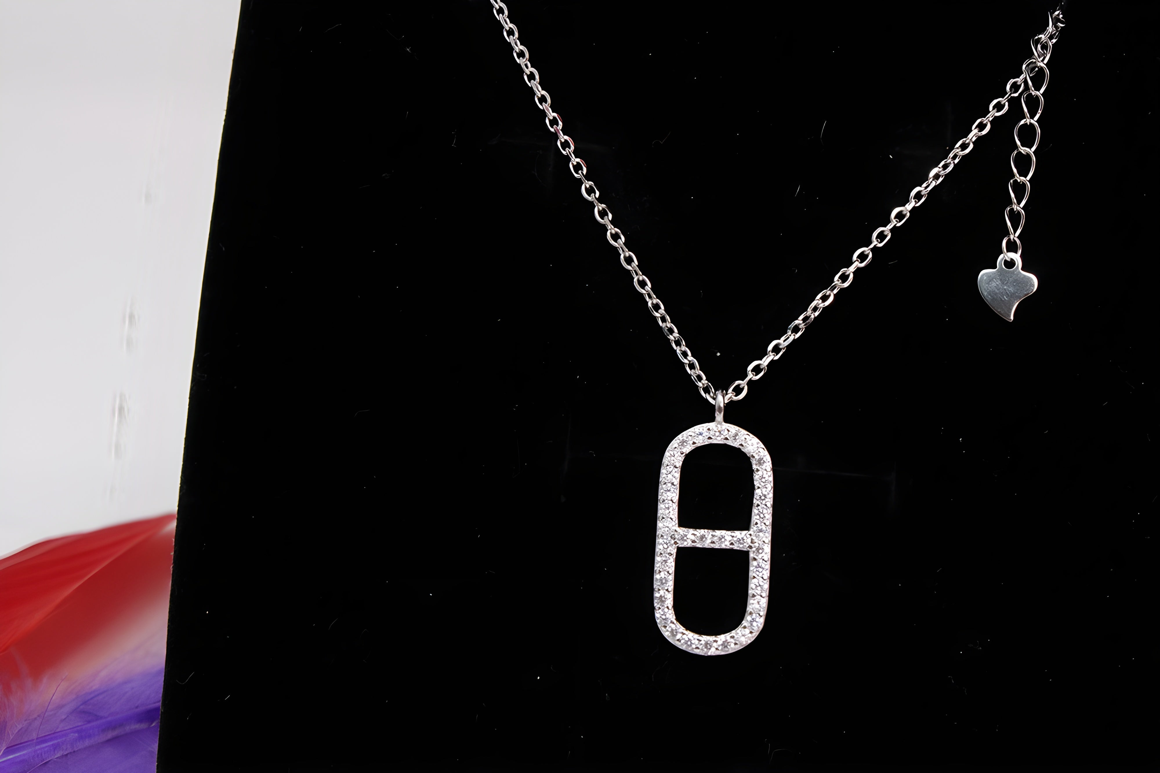 Radiant Elegance 92.5 Sterling Silver VeeLux Premium Pendant