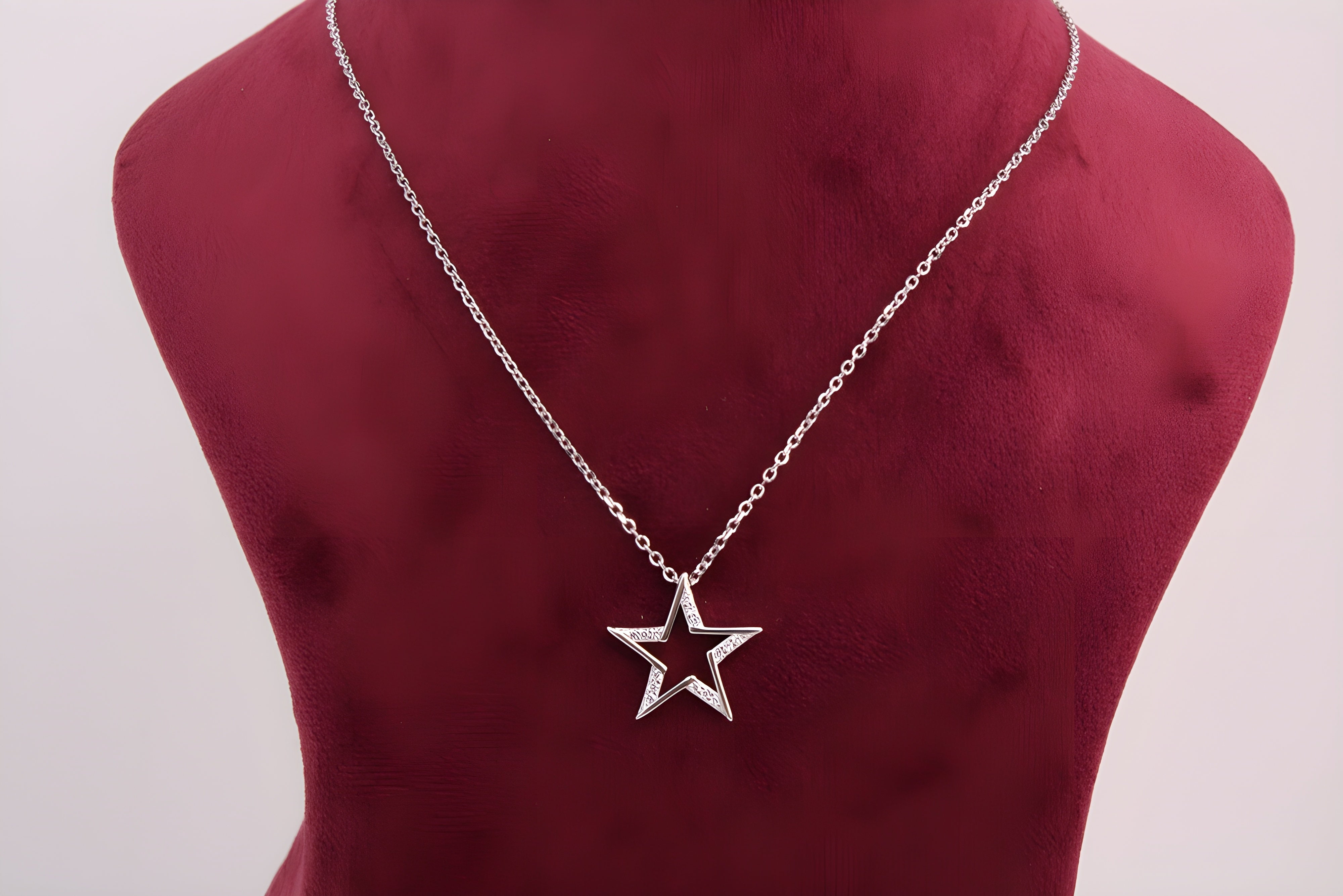 Stellar Sparkle 92.5 Sterling Silver VeeLux Premium Pendant