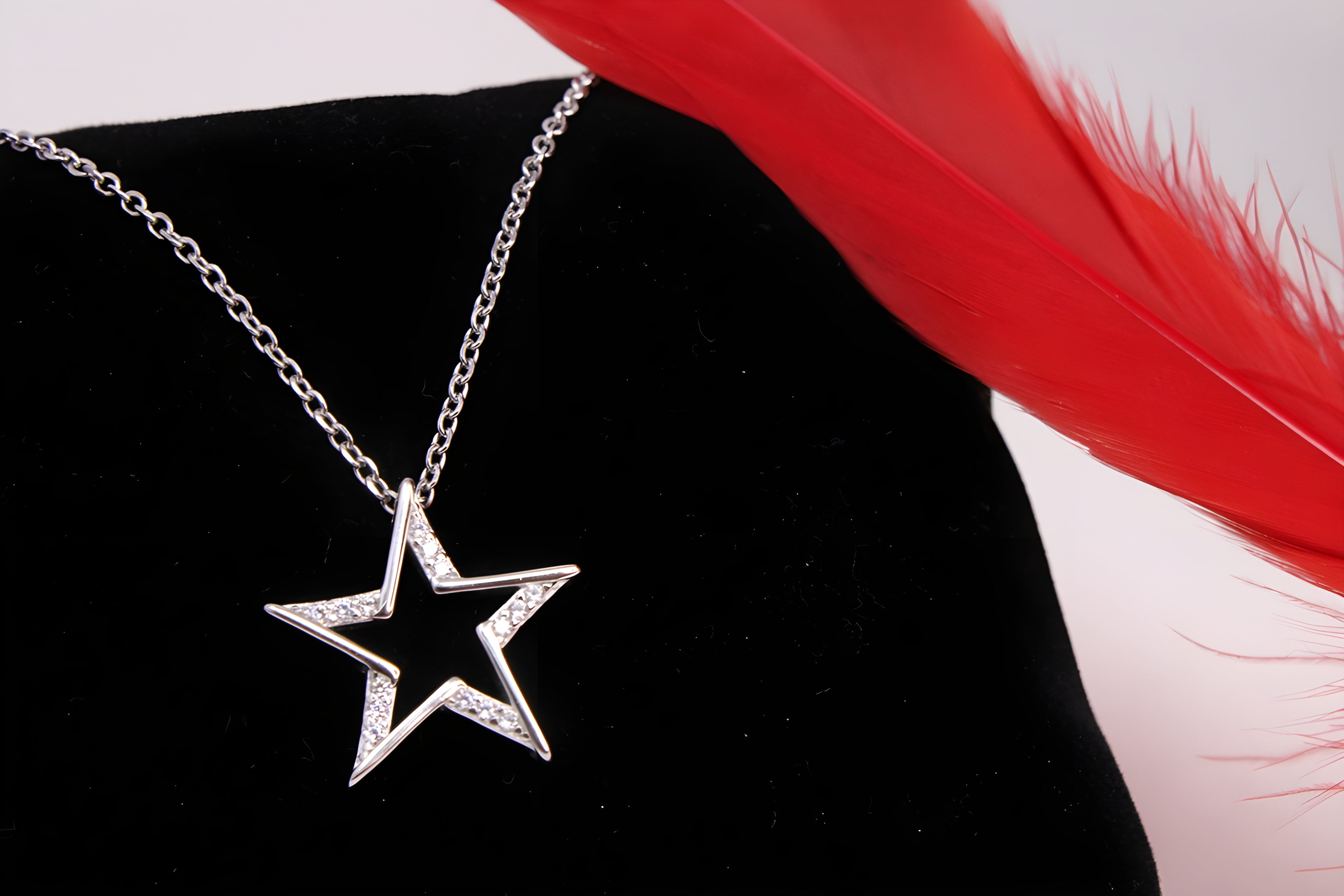 Stellar Sparkle 92.5 Sterling Silver VeeLux Premium Pendant