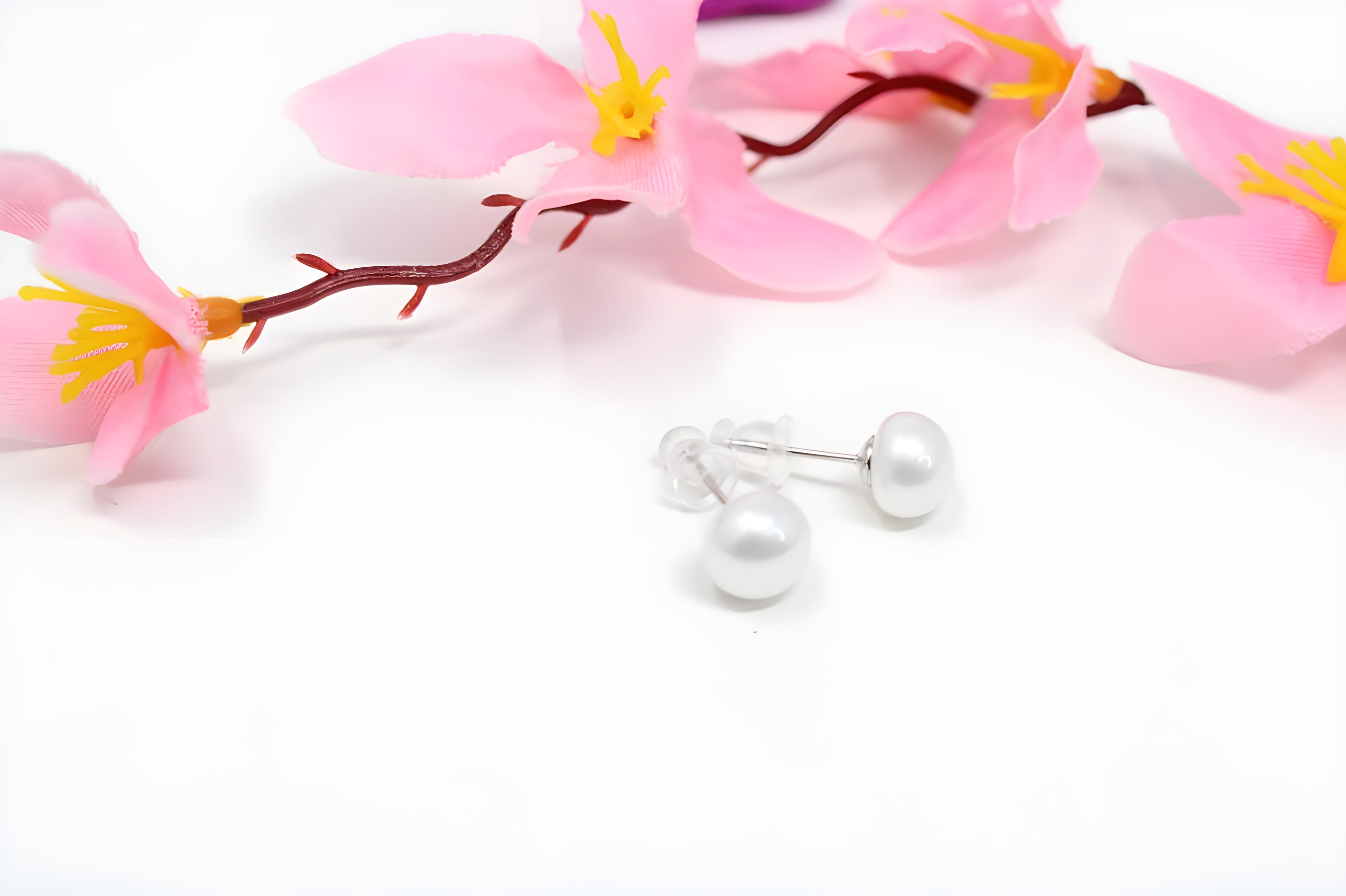 Classic Freshwater Pearl Trio Earring Set