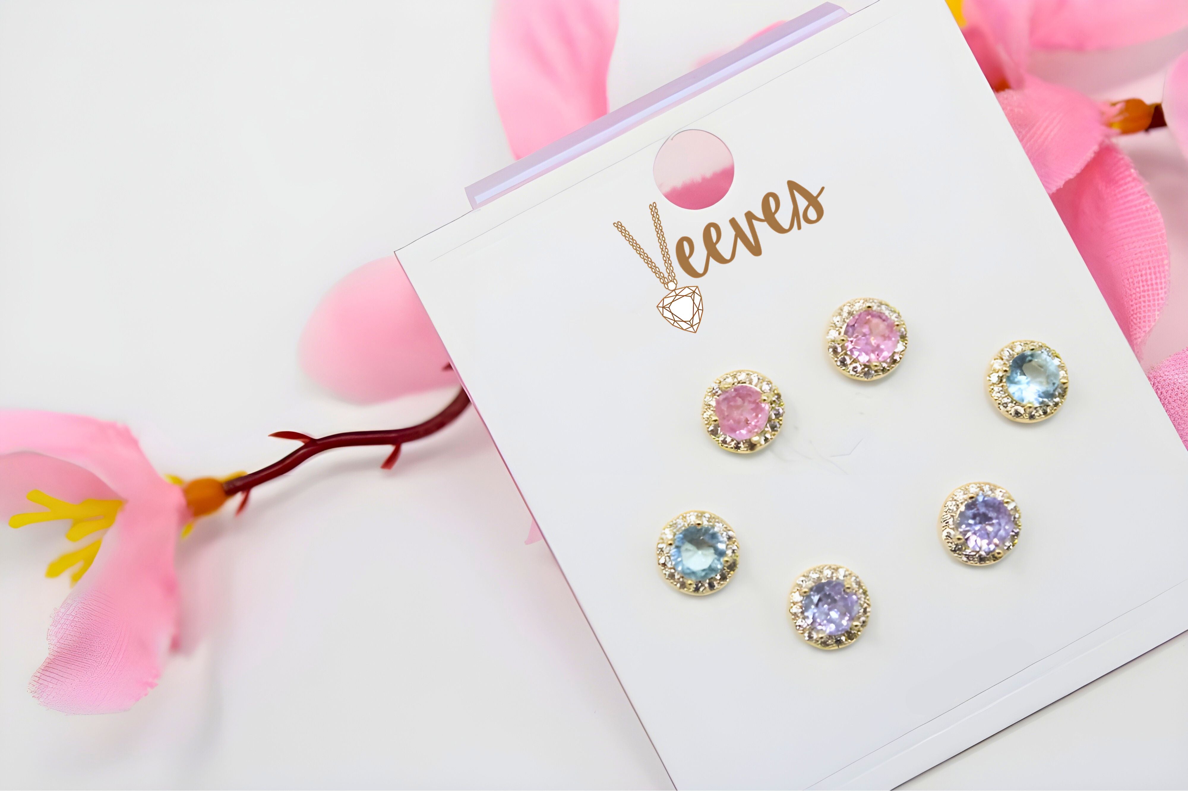 Enchanted Wishes Multicolor Earrings Set