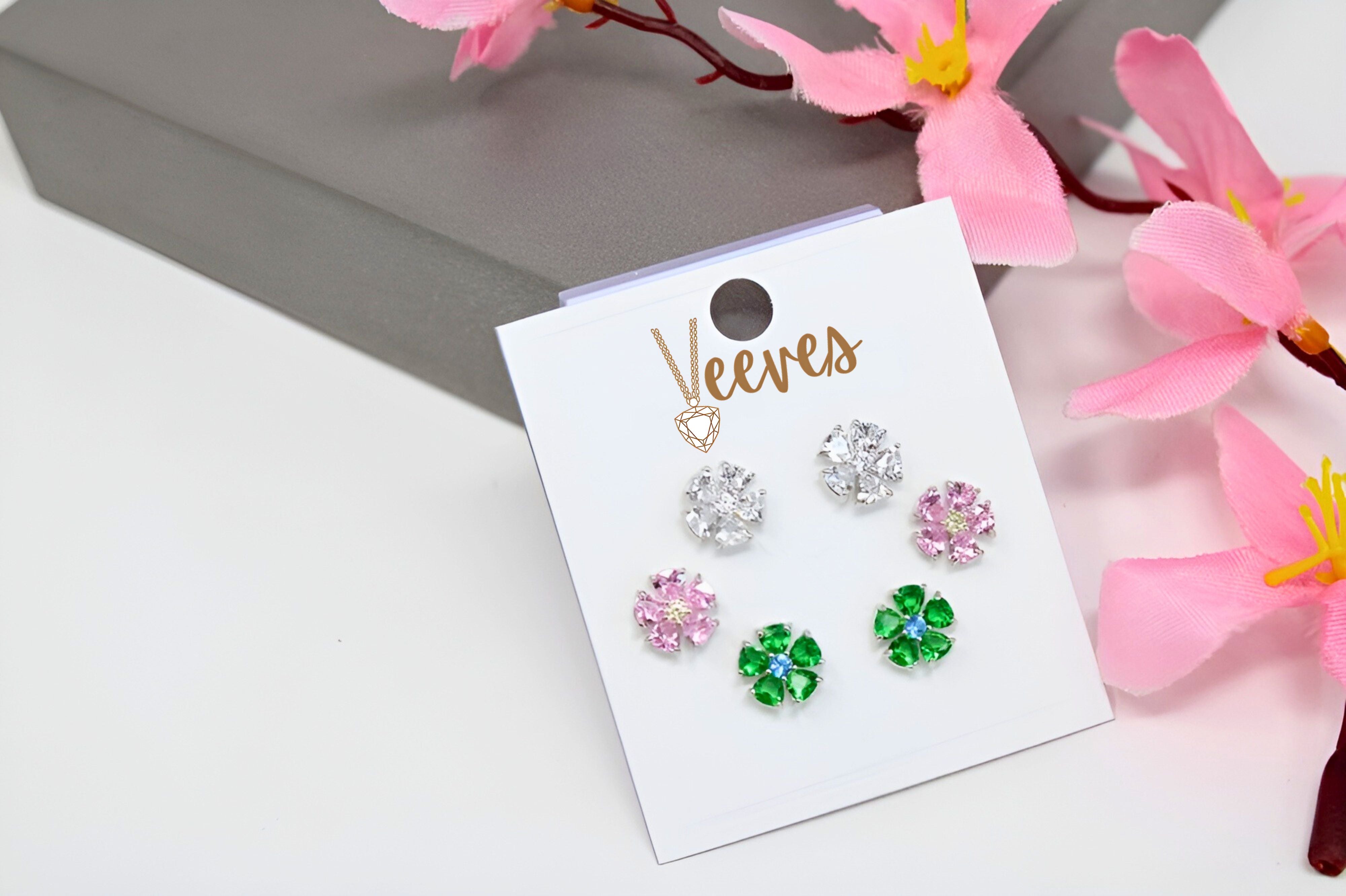 Swarovski® Crystal Trio Earrings 3-Piece