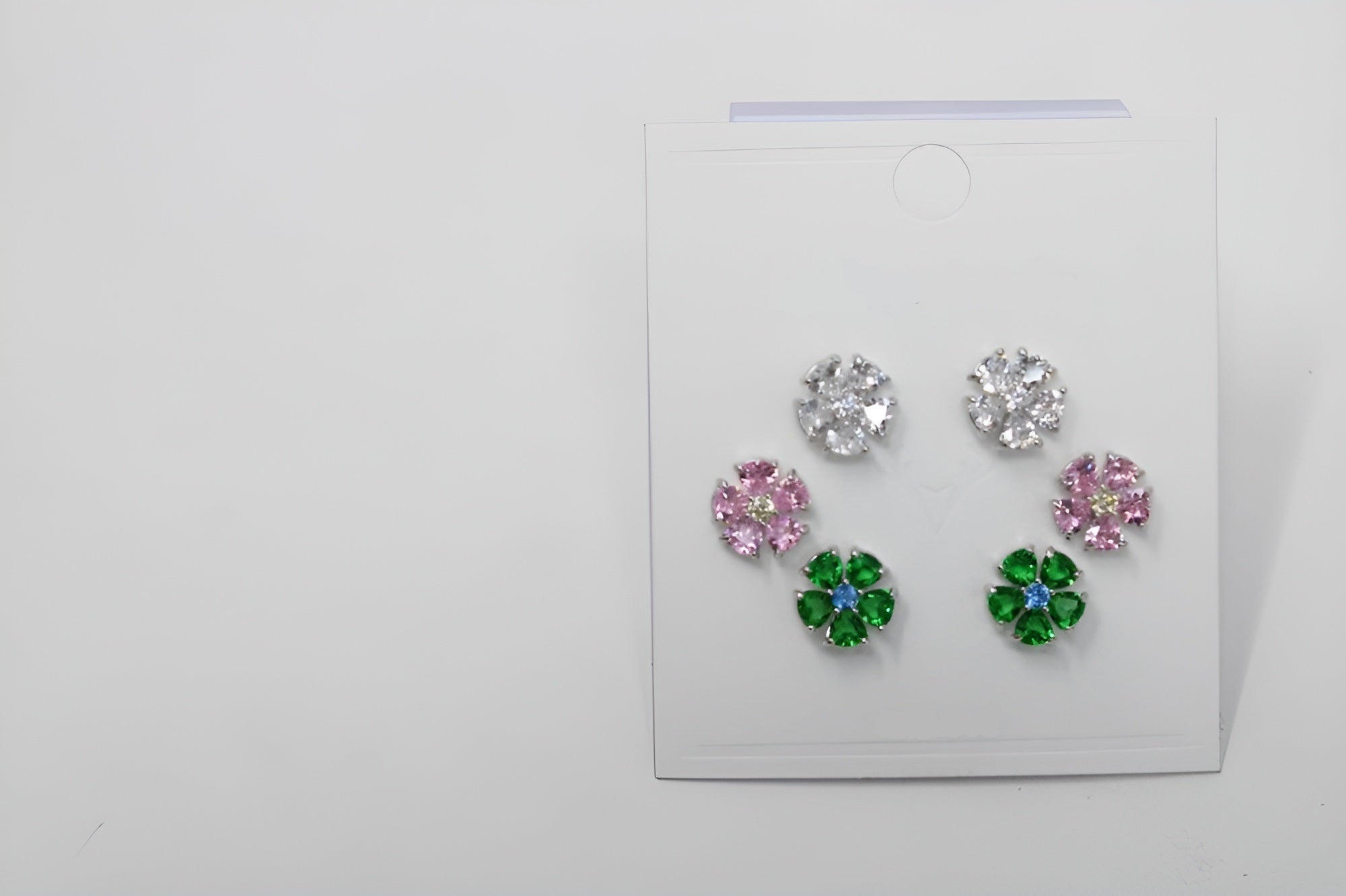 Swarovski® Crystal Trio Earrings 3-Piece