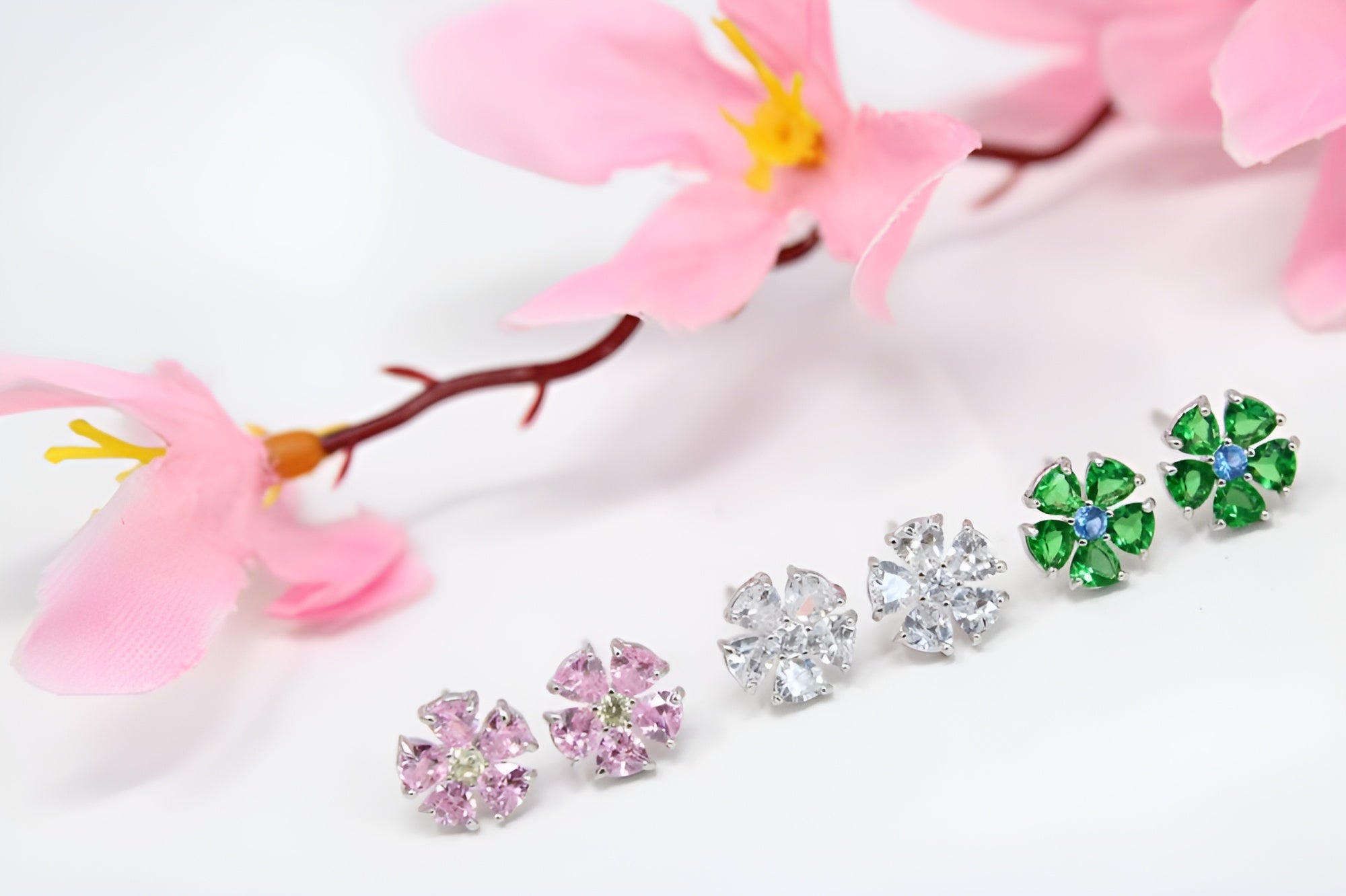 Swarovski® Crystal Trio Earrings 3-Piece