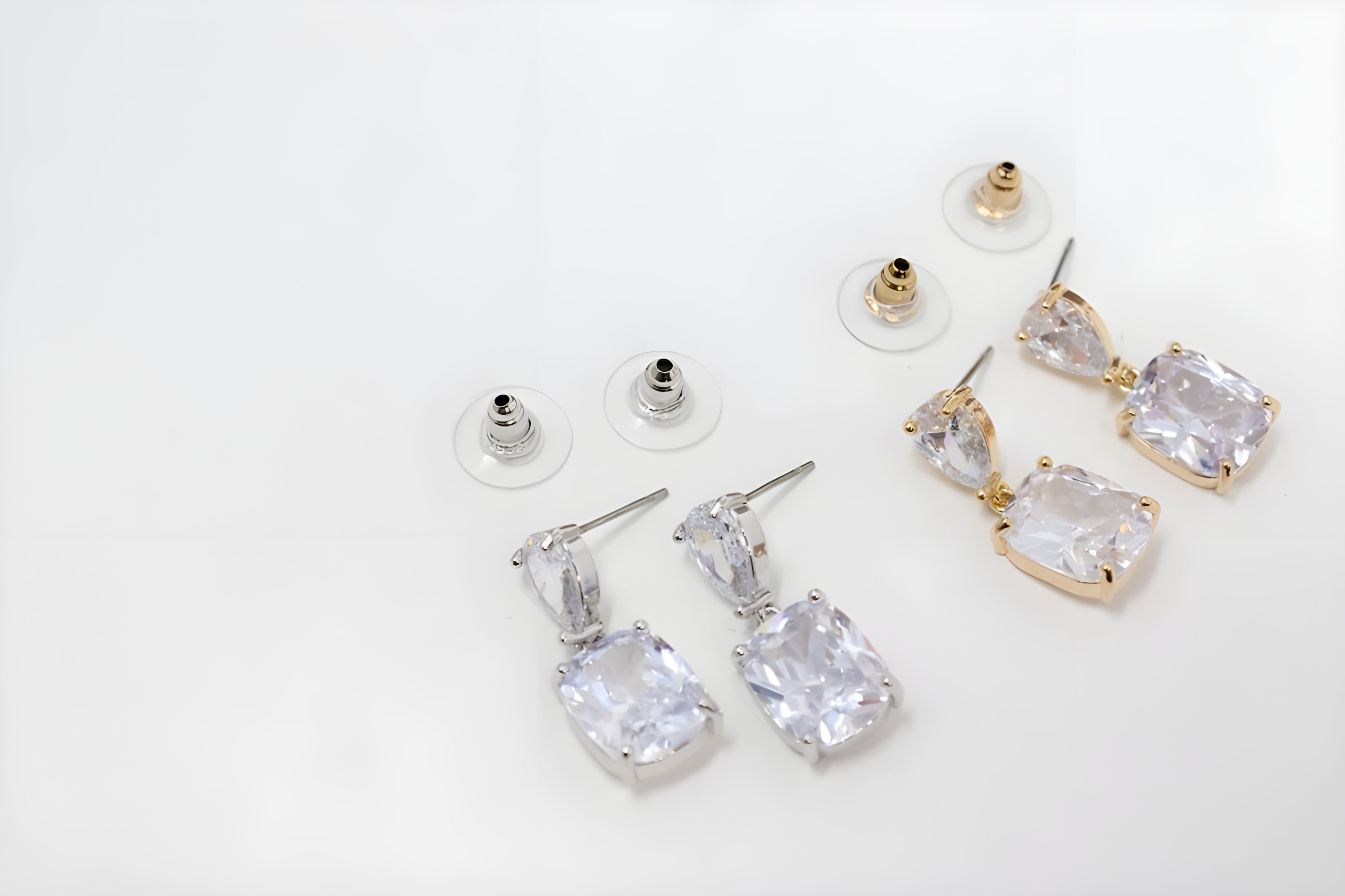 Radiant Crystal Spark Earrings