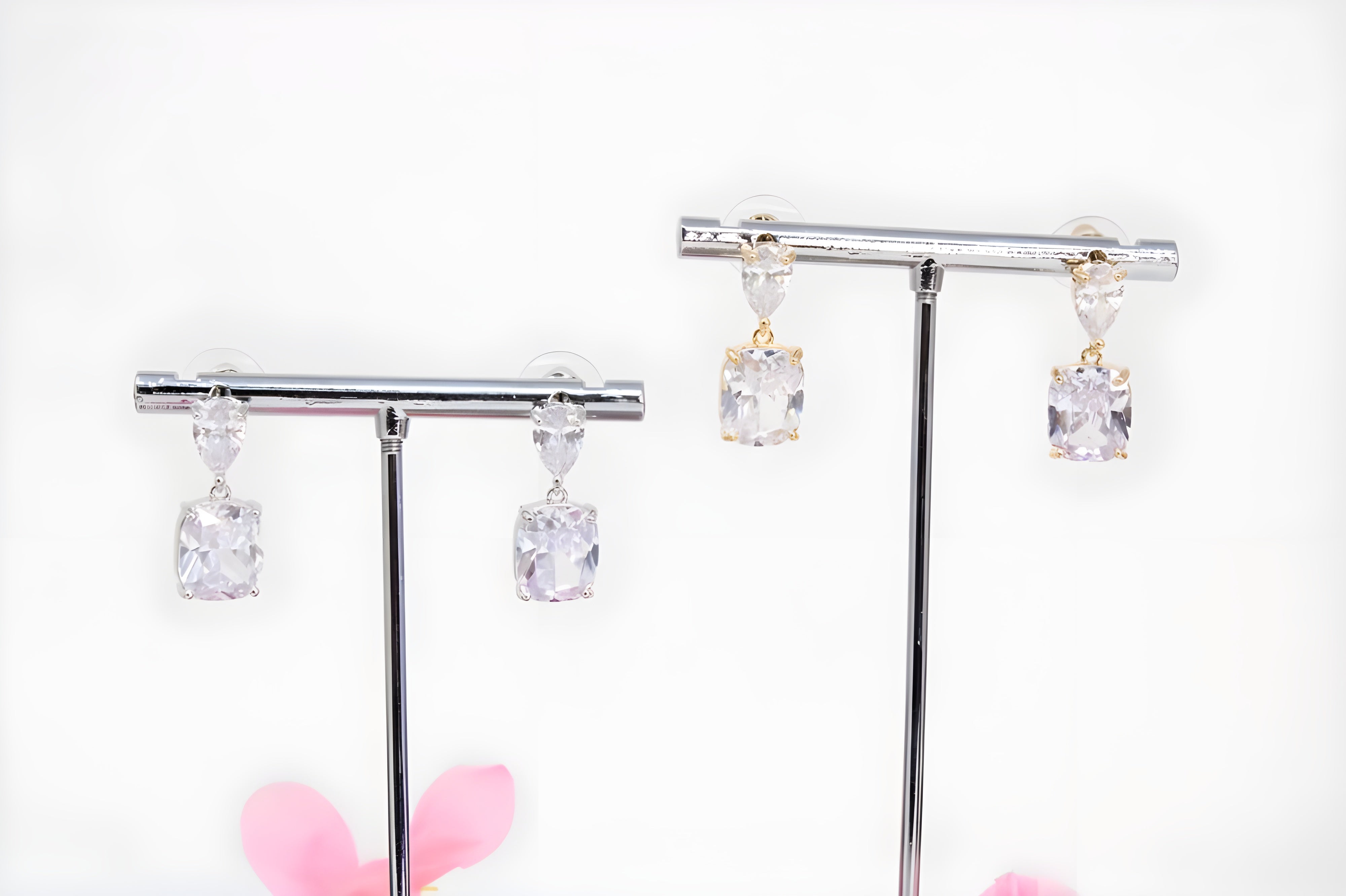 Radiant Crystal Spark Earrings