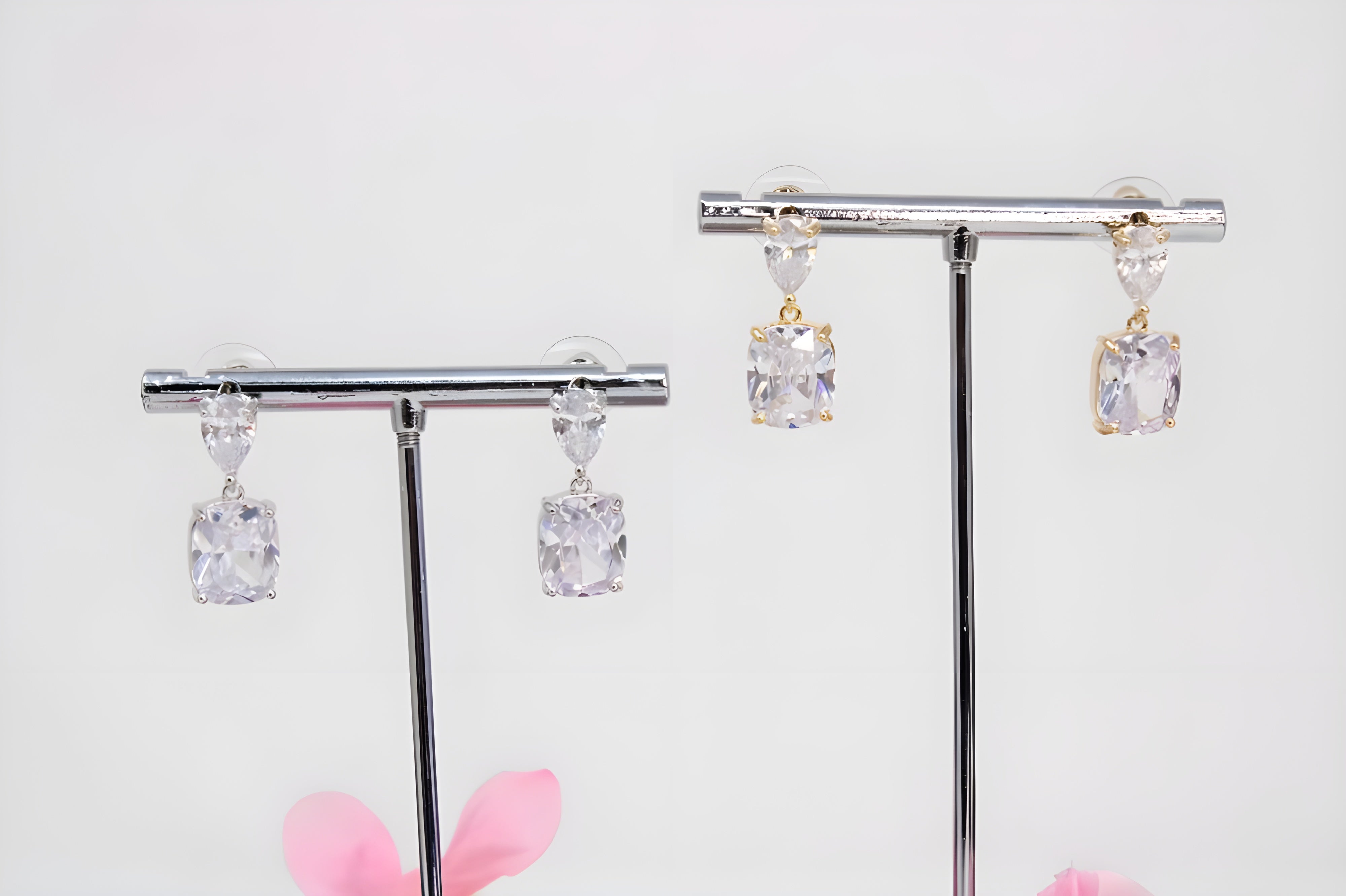 Radiant Crystal Spark Earrings