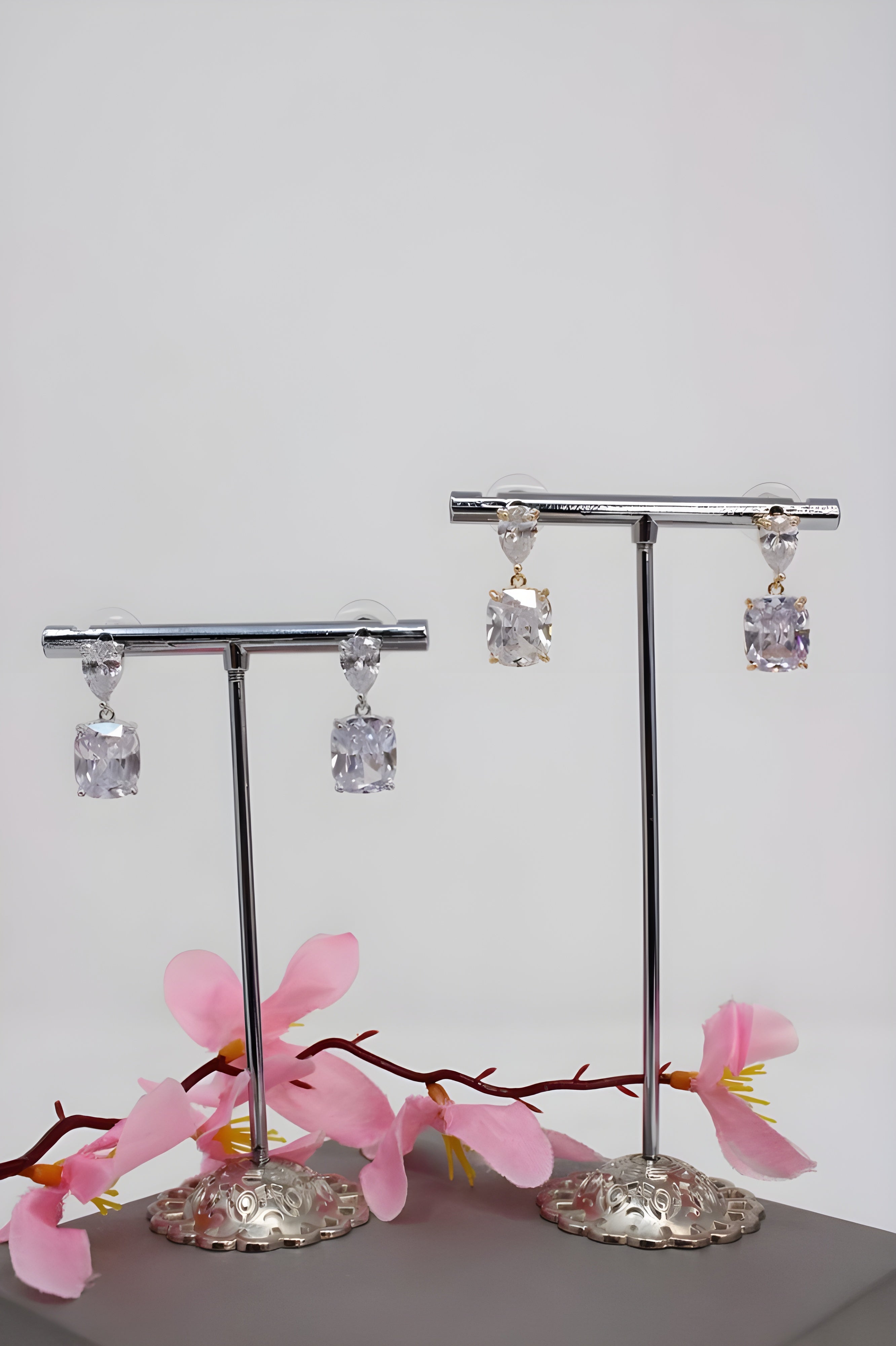 Radiant Crystal Spark Earrings