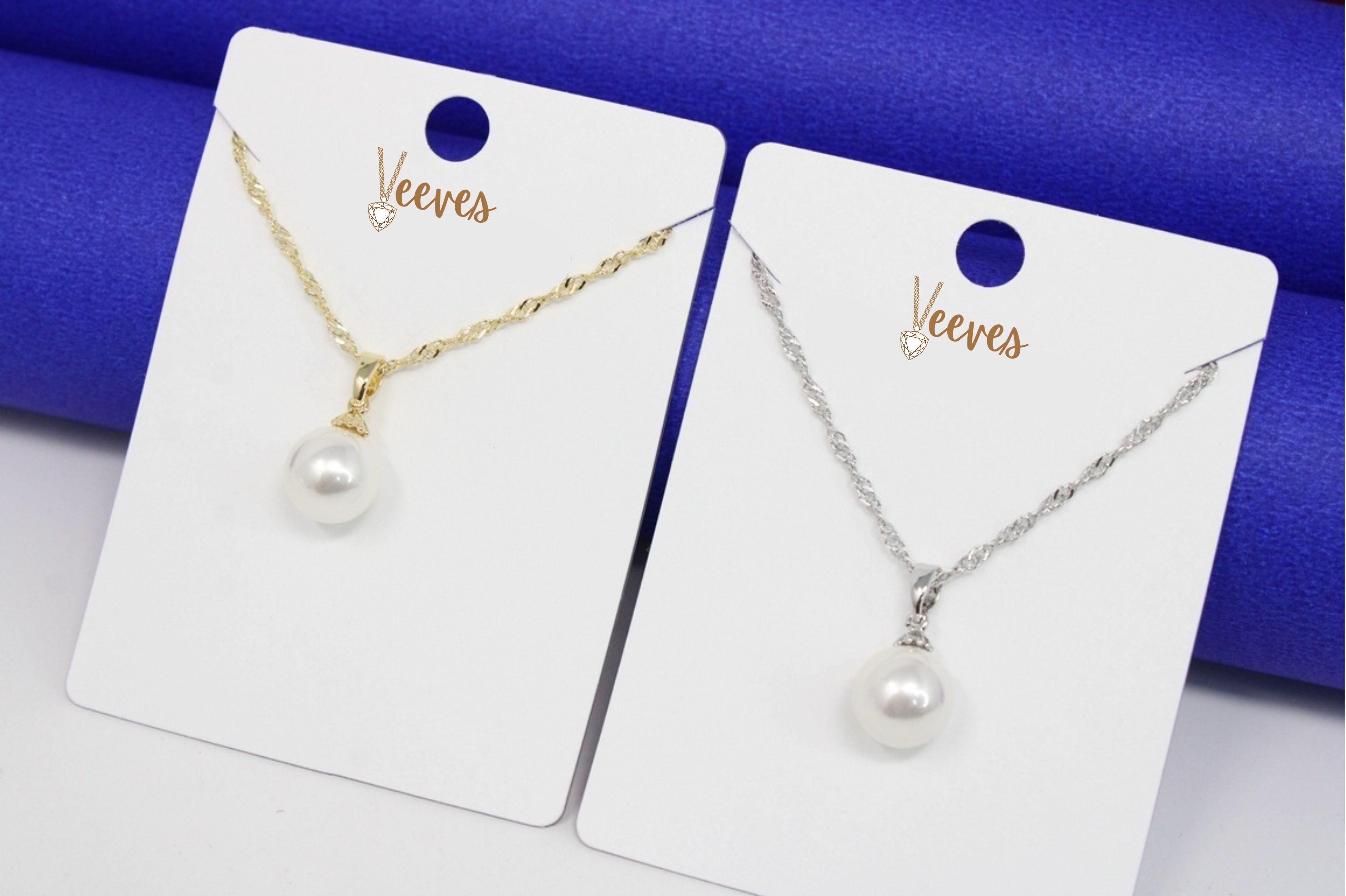 Timeless Elegance Pearl Pendant Set