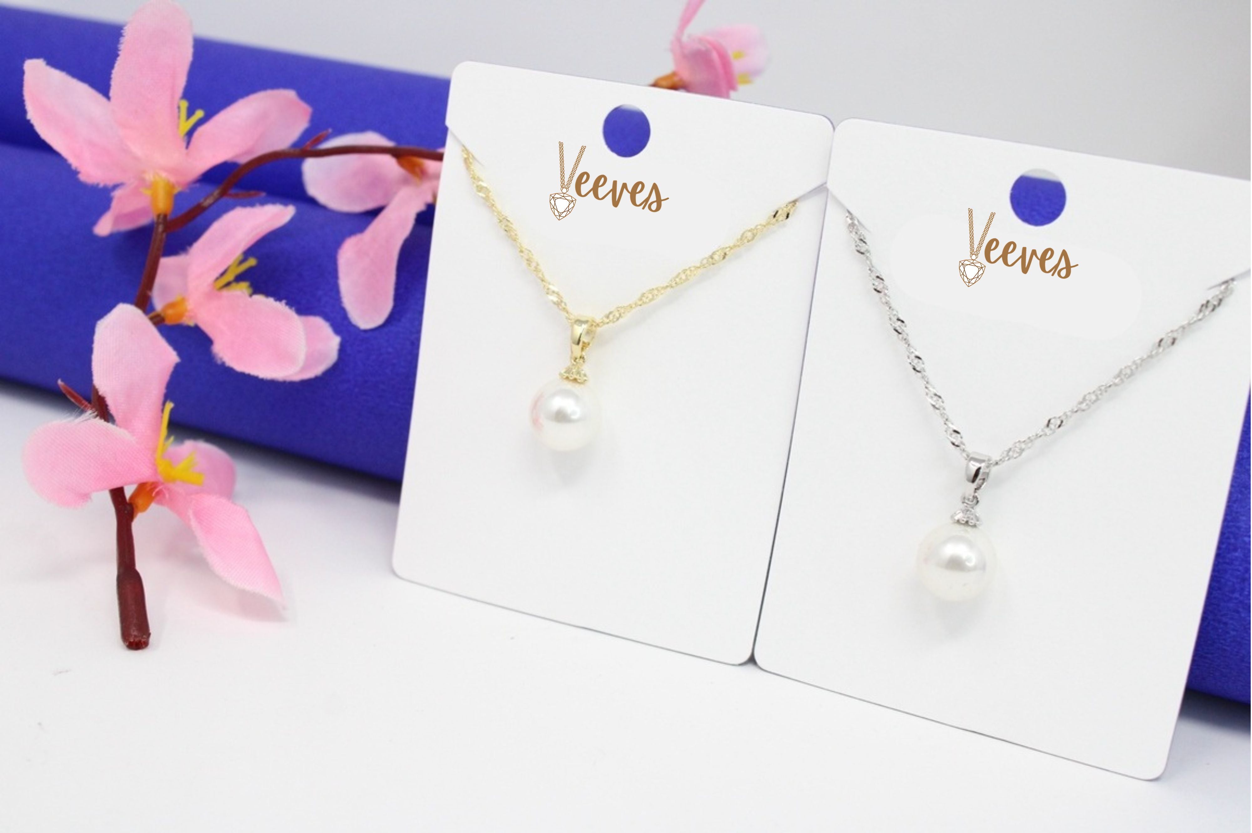 Timeless Elegance Pearl Pendant Set