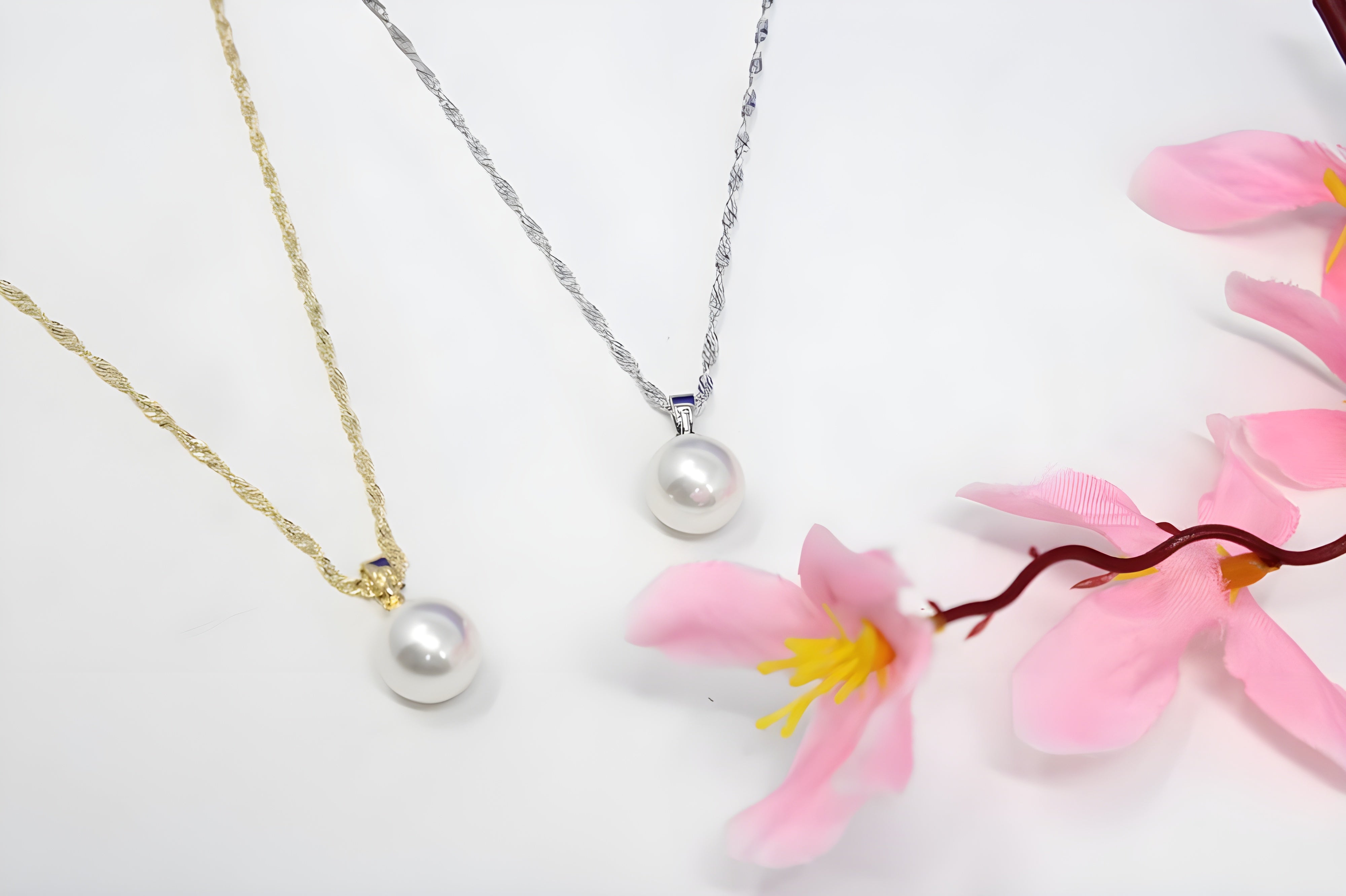 Timeless Elegance Pearl Pendant Set