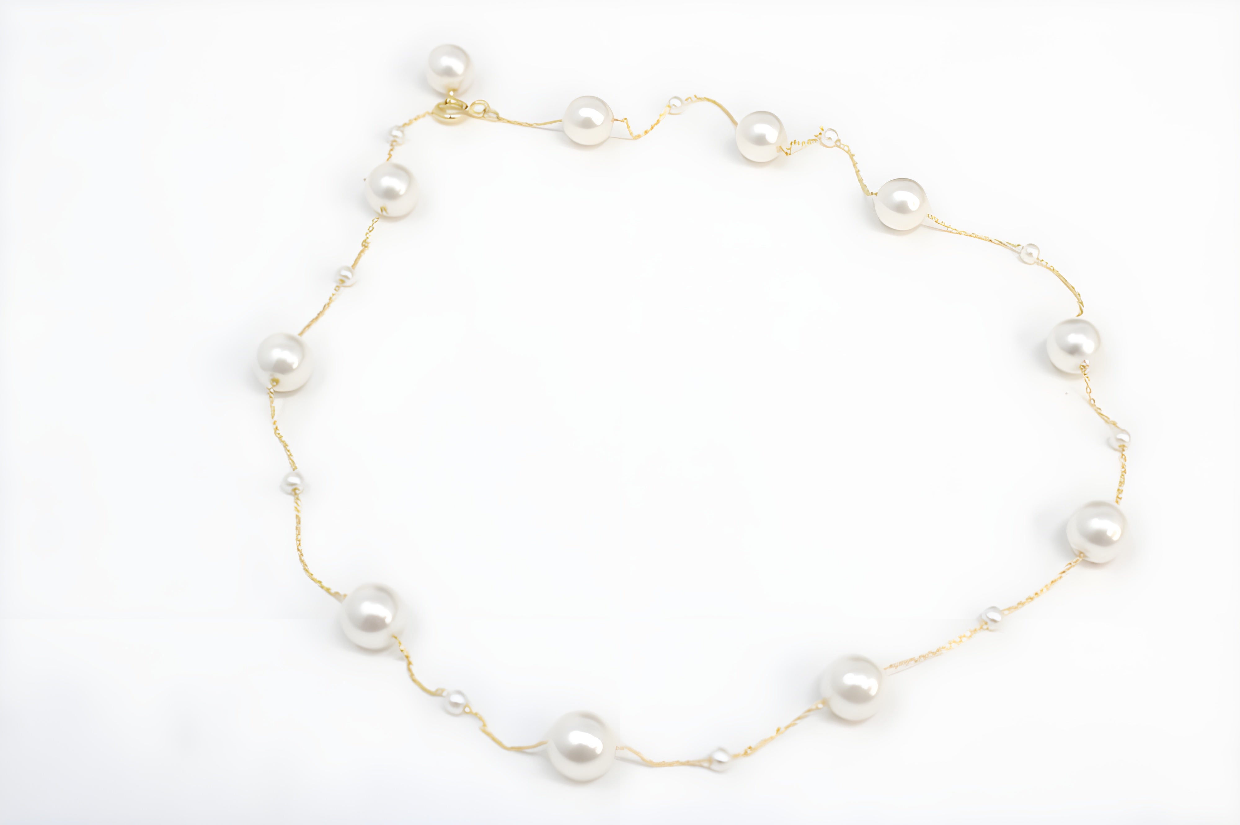 Elegant Pearl Pendant Set