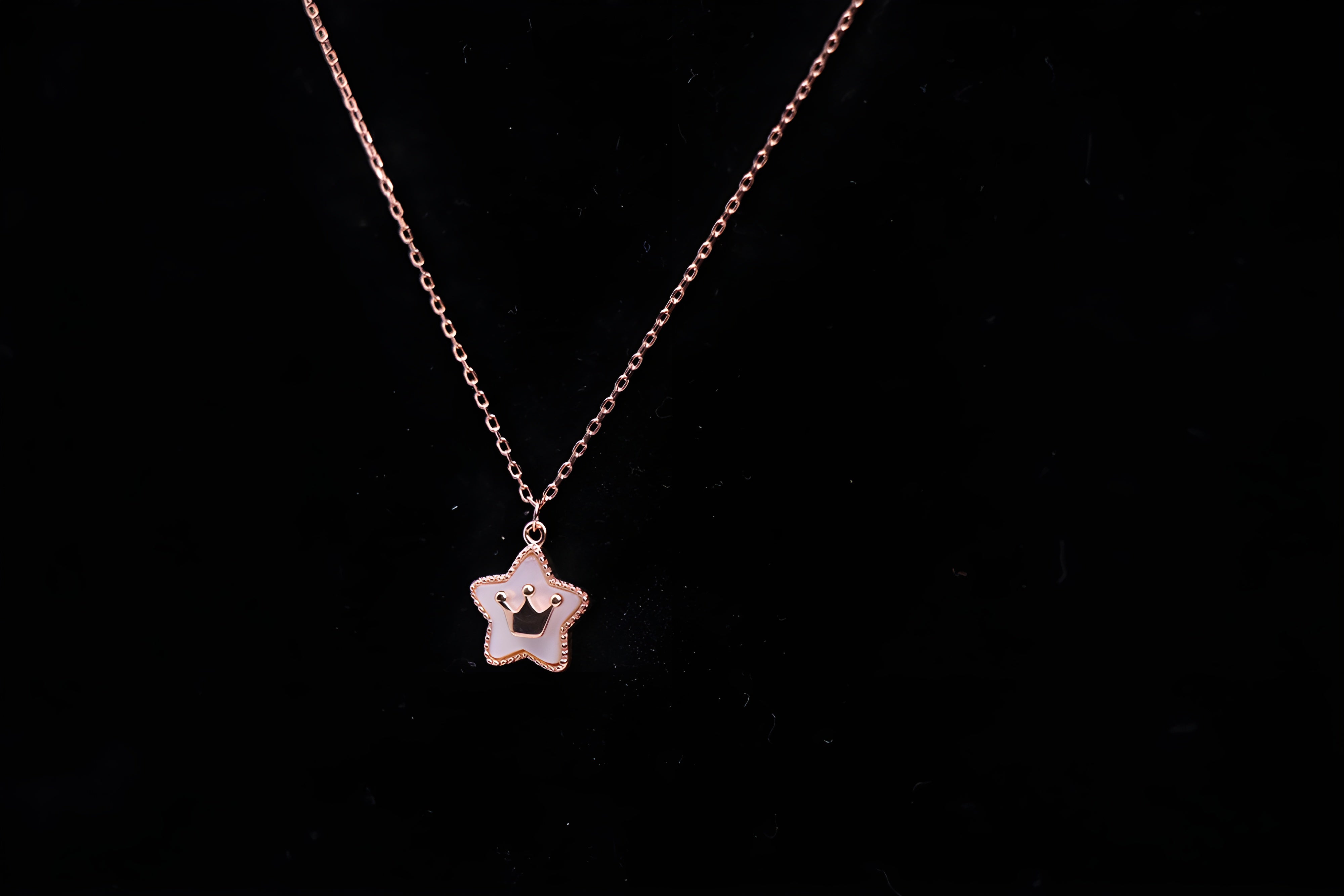 Sterling Silver Star Pendant Set with VeeLux Premium Crystals