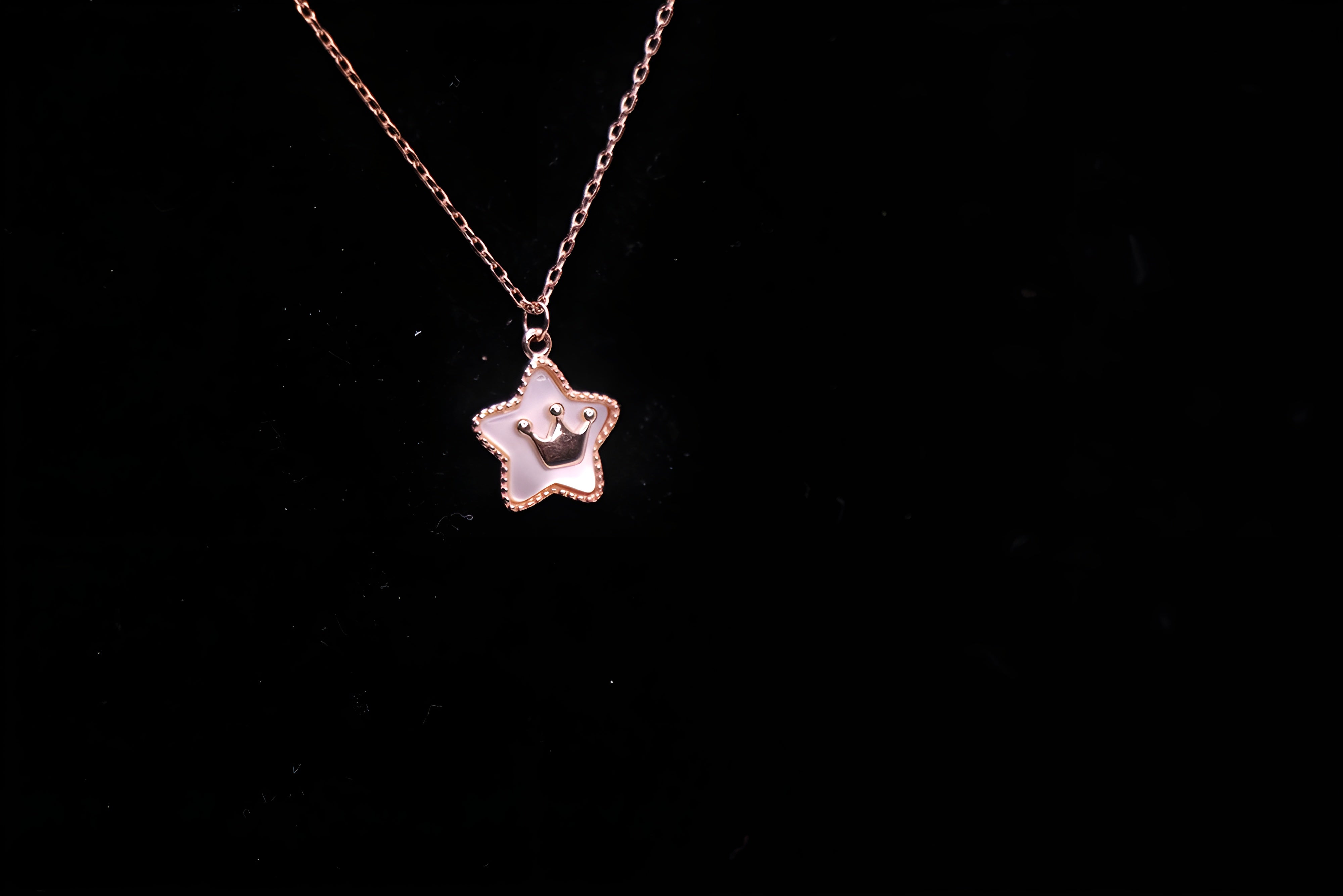 Sterling Silver Star Pendant Set with VeeLux Premium Crystals