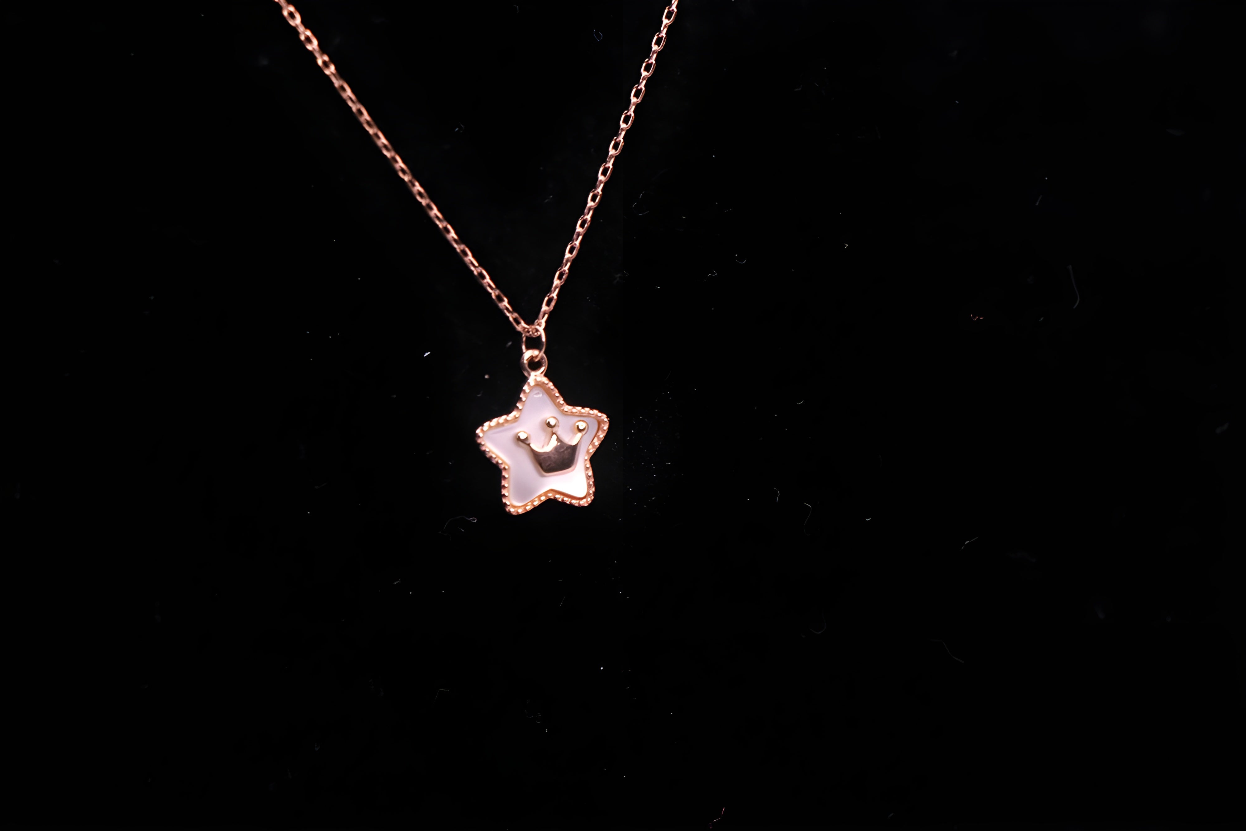 Sterling Silver Star Pendant Set with VeeLux Premium Crystals