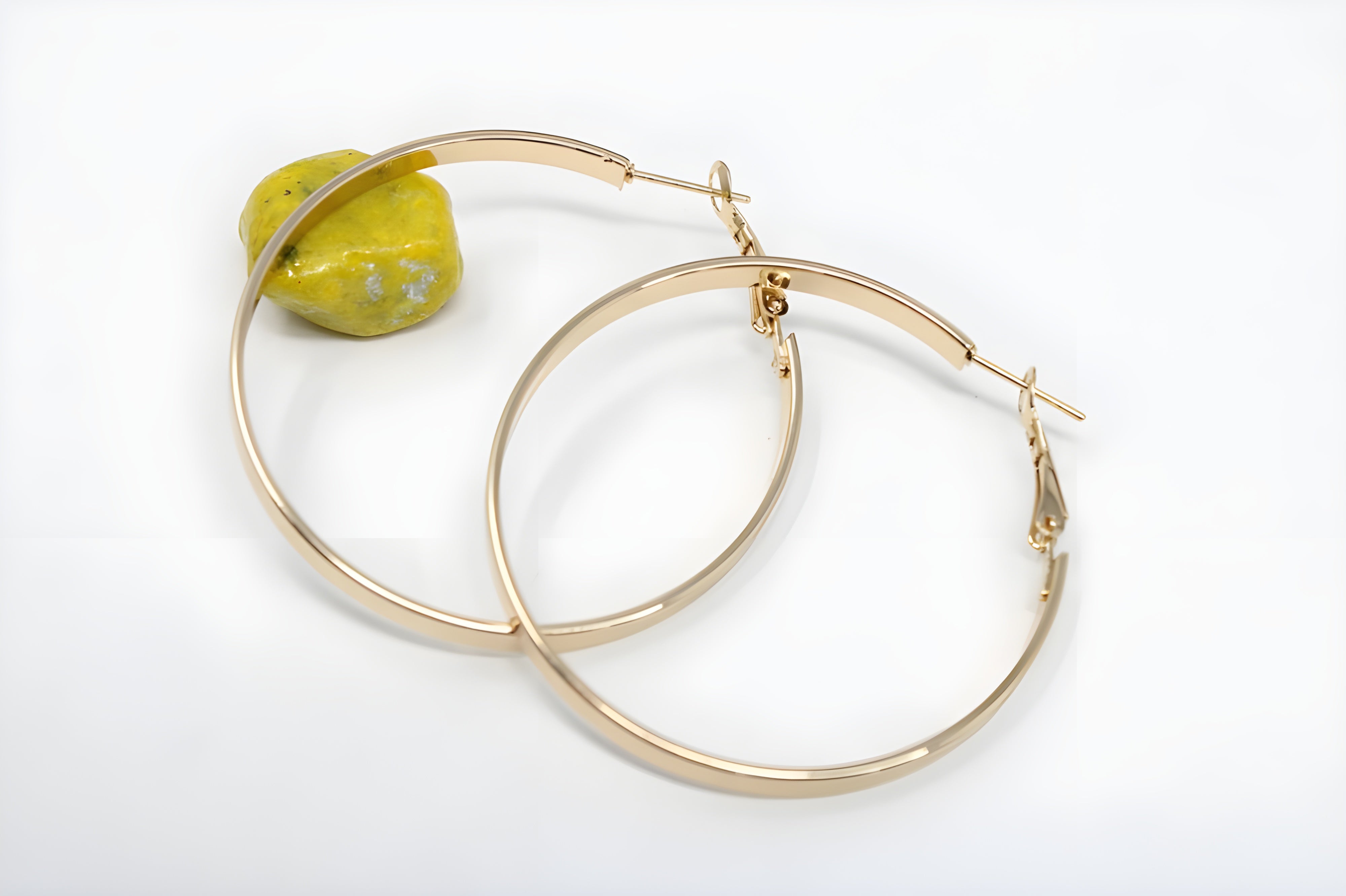 Endless Embrace: Gold Huggie Hoop Earrings