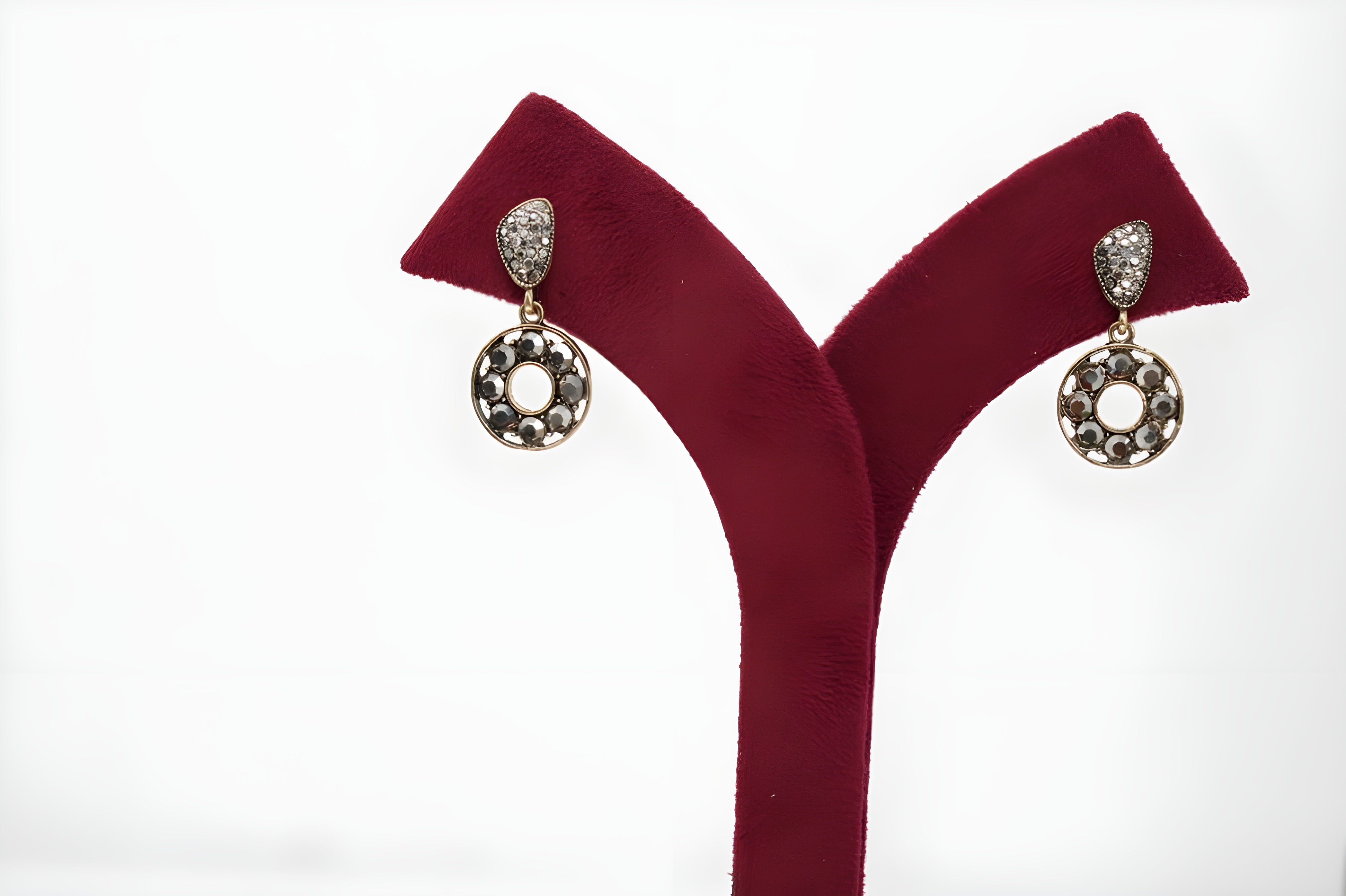 Sparkle Elegance: Luxury Crystal Zirconia Dangle Earrings